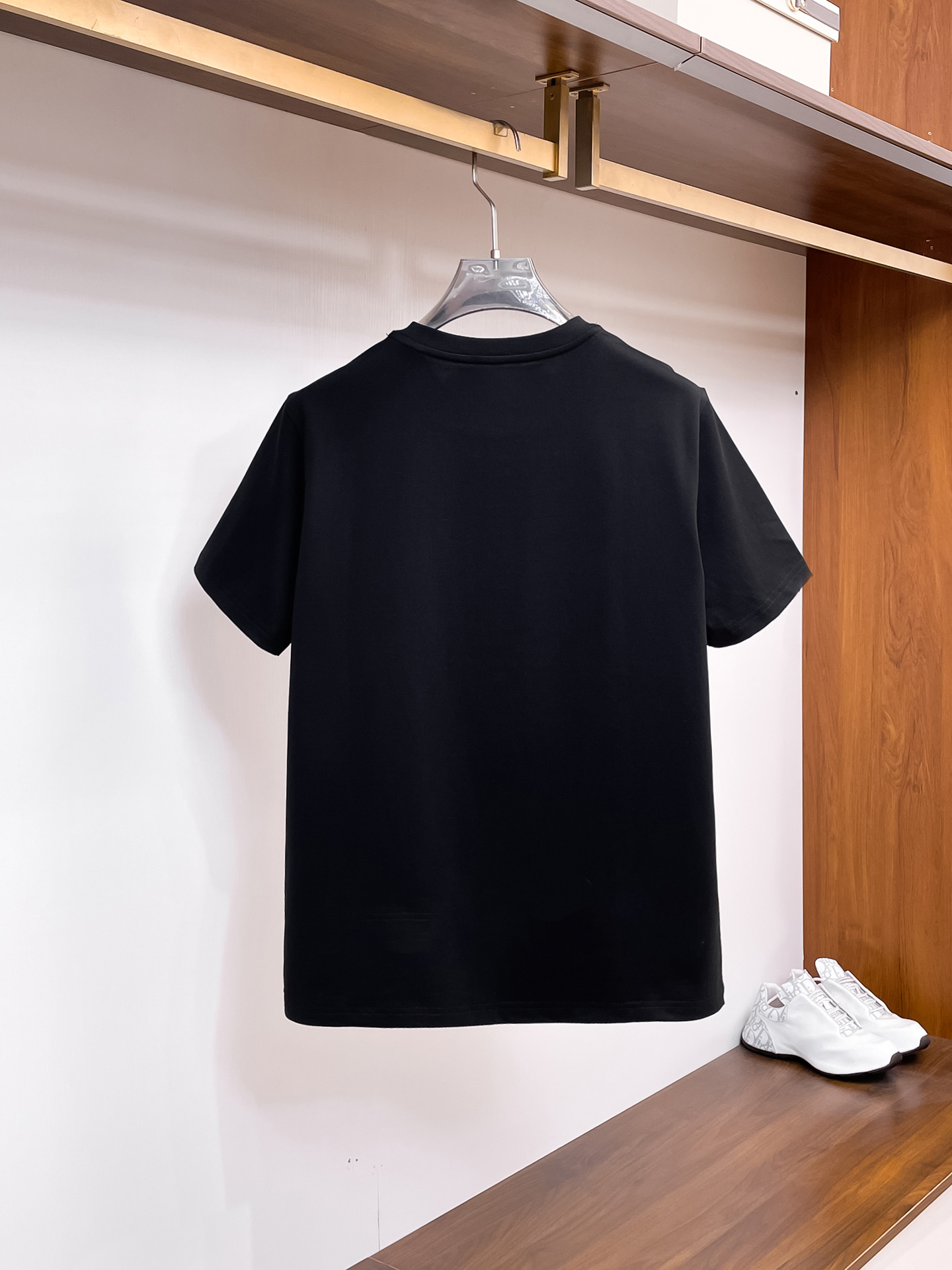 Dior Couple Basic Clothing Cotton Black Couple Style S-m-l-xl