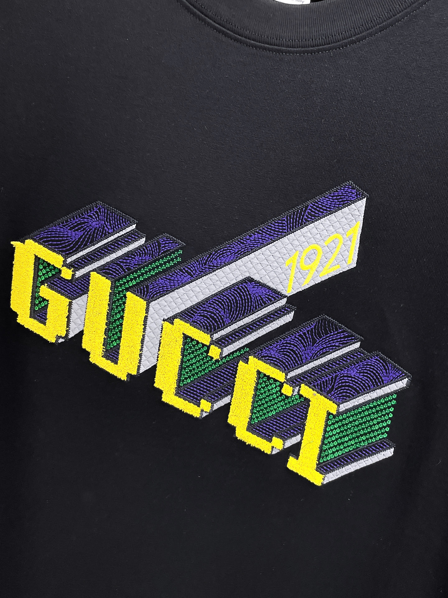 Gucci Couple Basic Clothing Cotton Black Couple Style S-m-l-xl