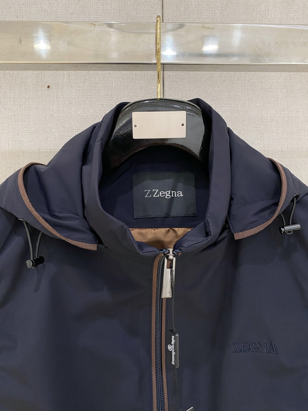 Ermenegildo Zegna Vest Polyester Hooded S-m-xl