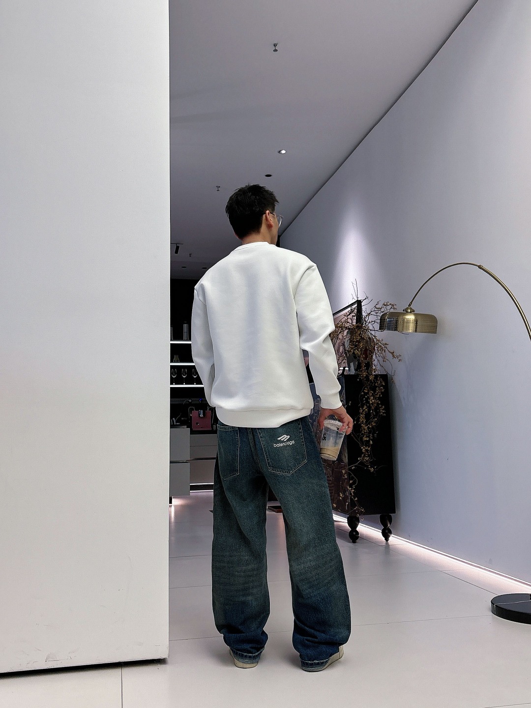 Dior Male Hoodie Cotton Black Printed S-m-l-xl