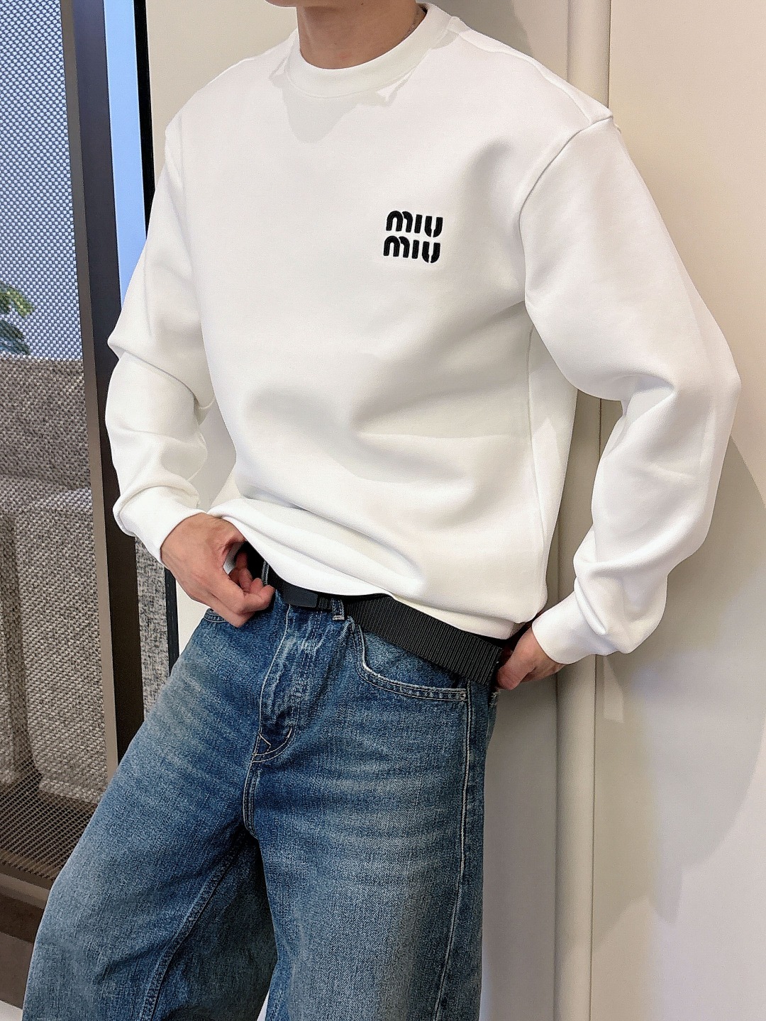 Dior Male Hoodie Cotton Black Printed S-m-l-xl