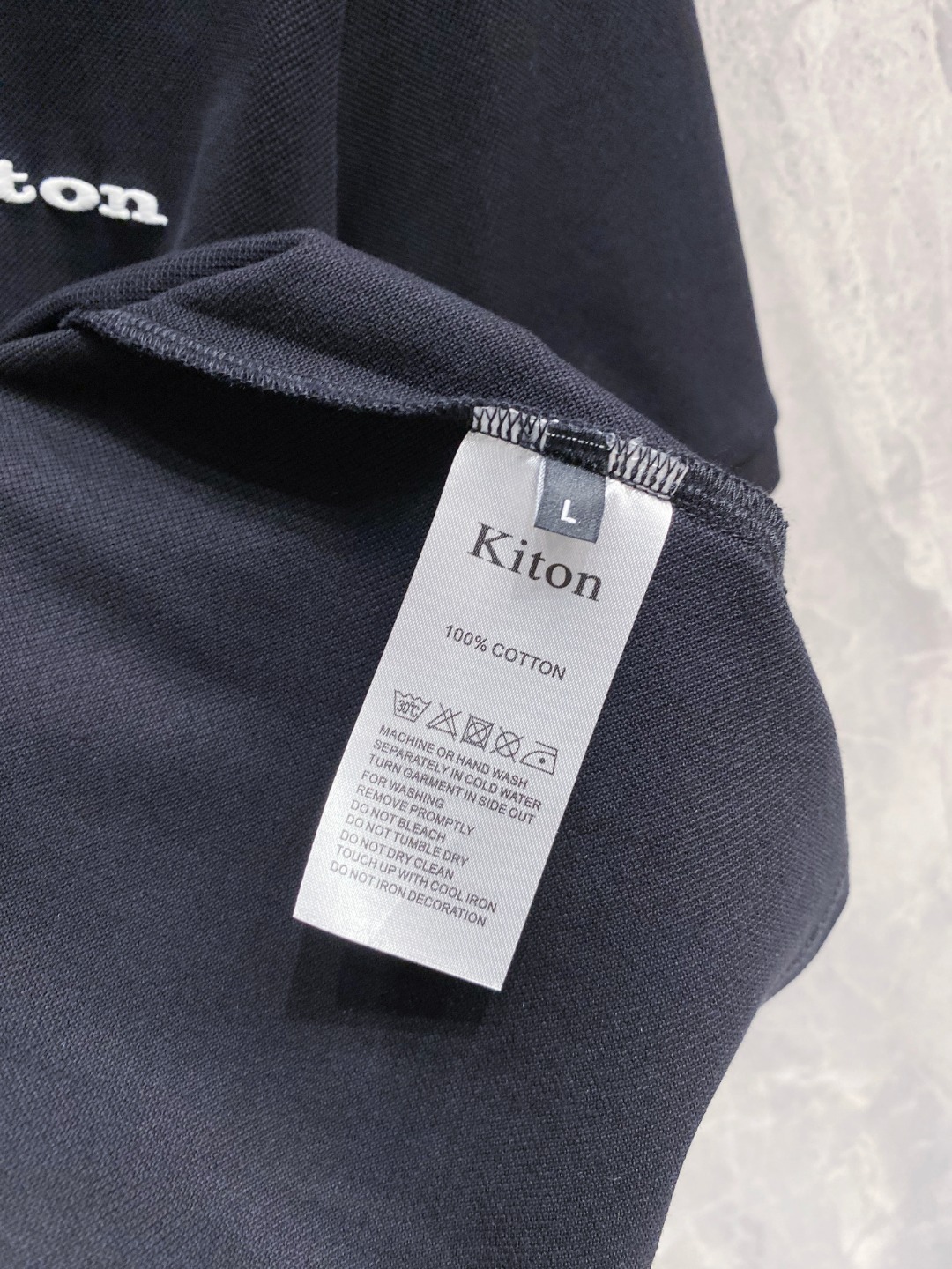 Kiton Male Basic Clothing Cotton S-m-l-xl-xxl