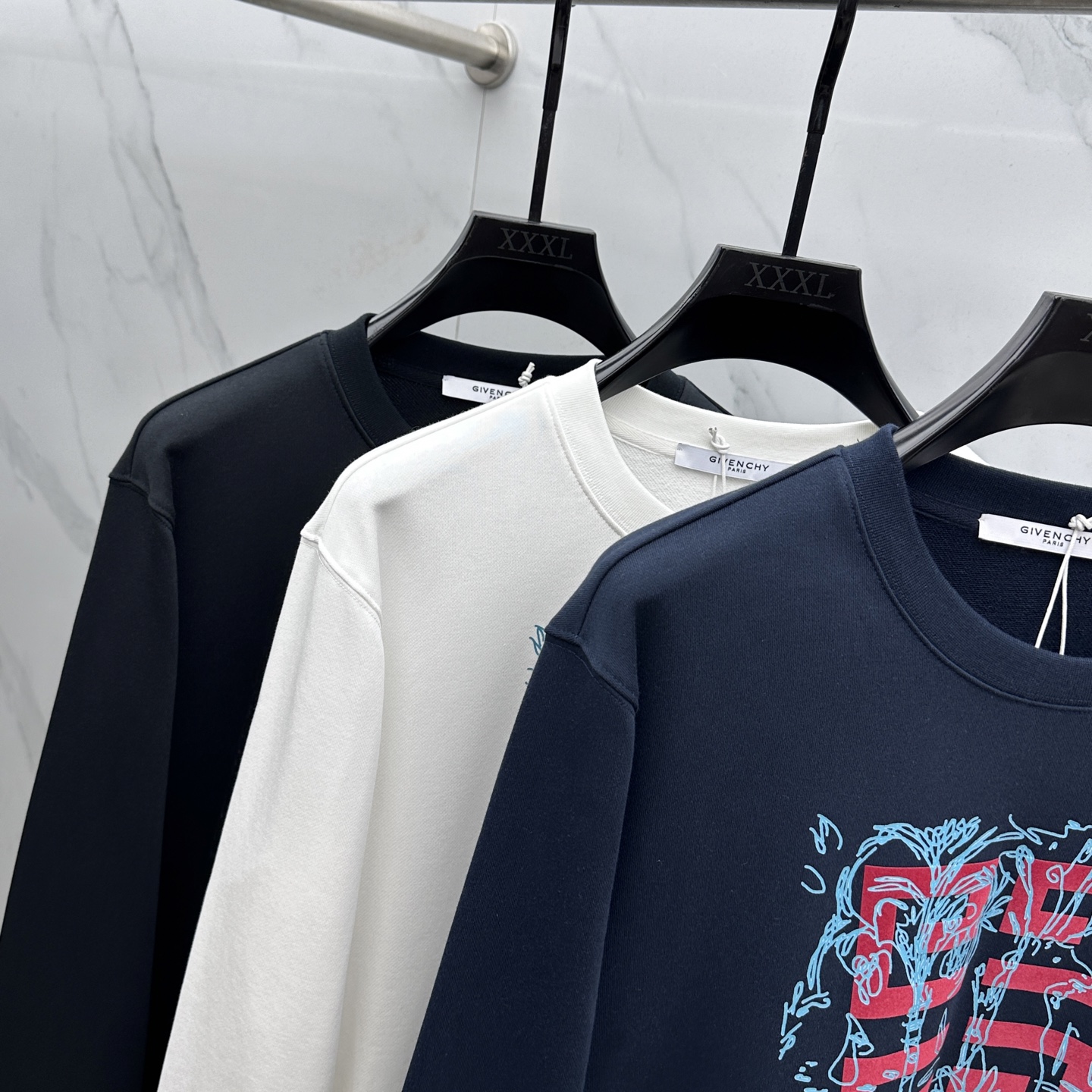 Givenchy Couple Hoodie Cotton Printed M-xxl