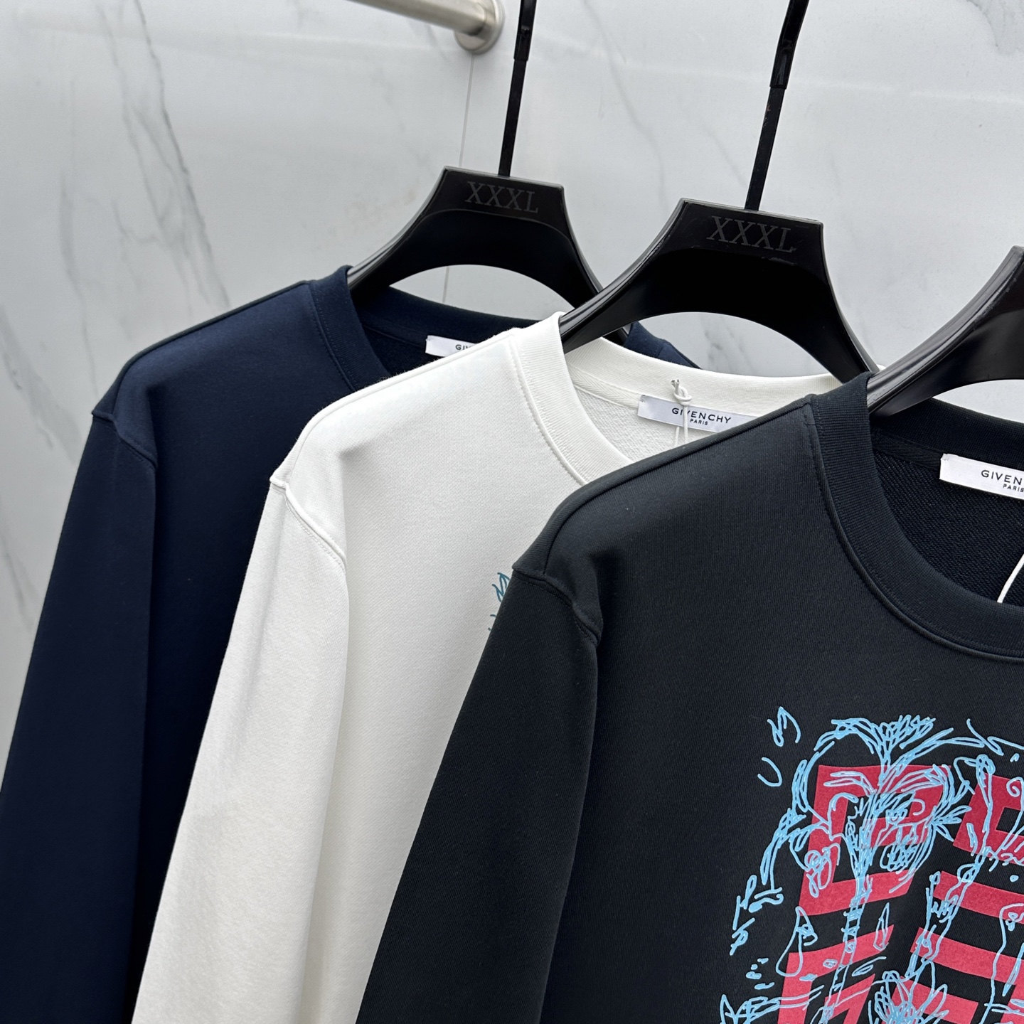 Givenchy Couple Hoodie Cotton Printed M-xxl