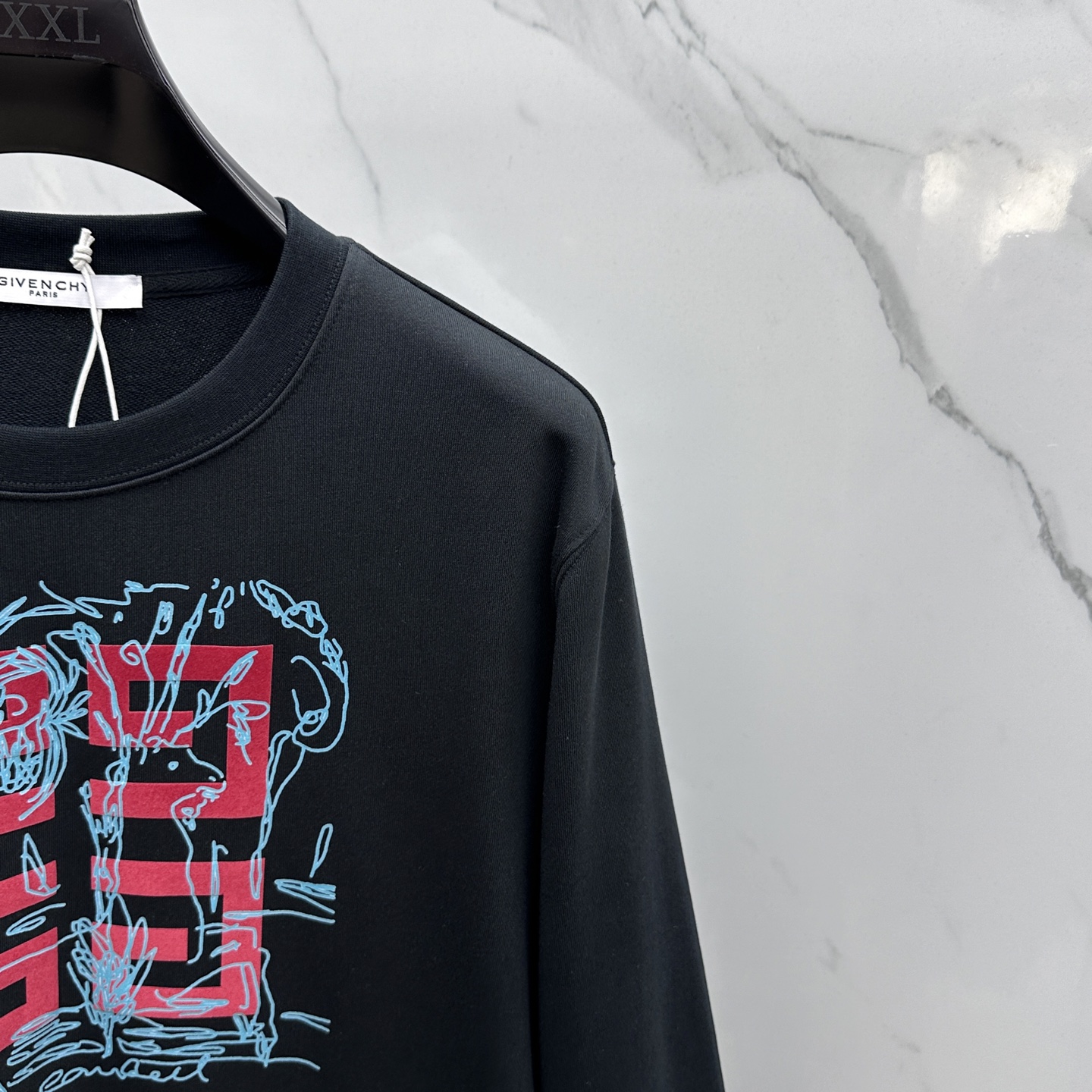 Givenchy Couple Hoodie Cotton Printed M-xxl