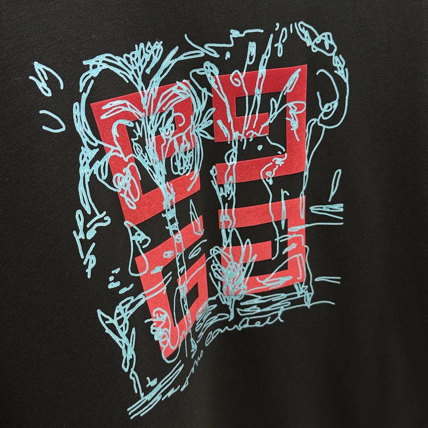 Givenchy Couple Hoodie Cotton Printed M-xxl