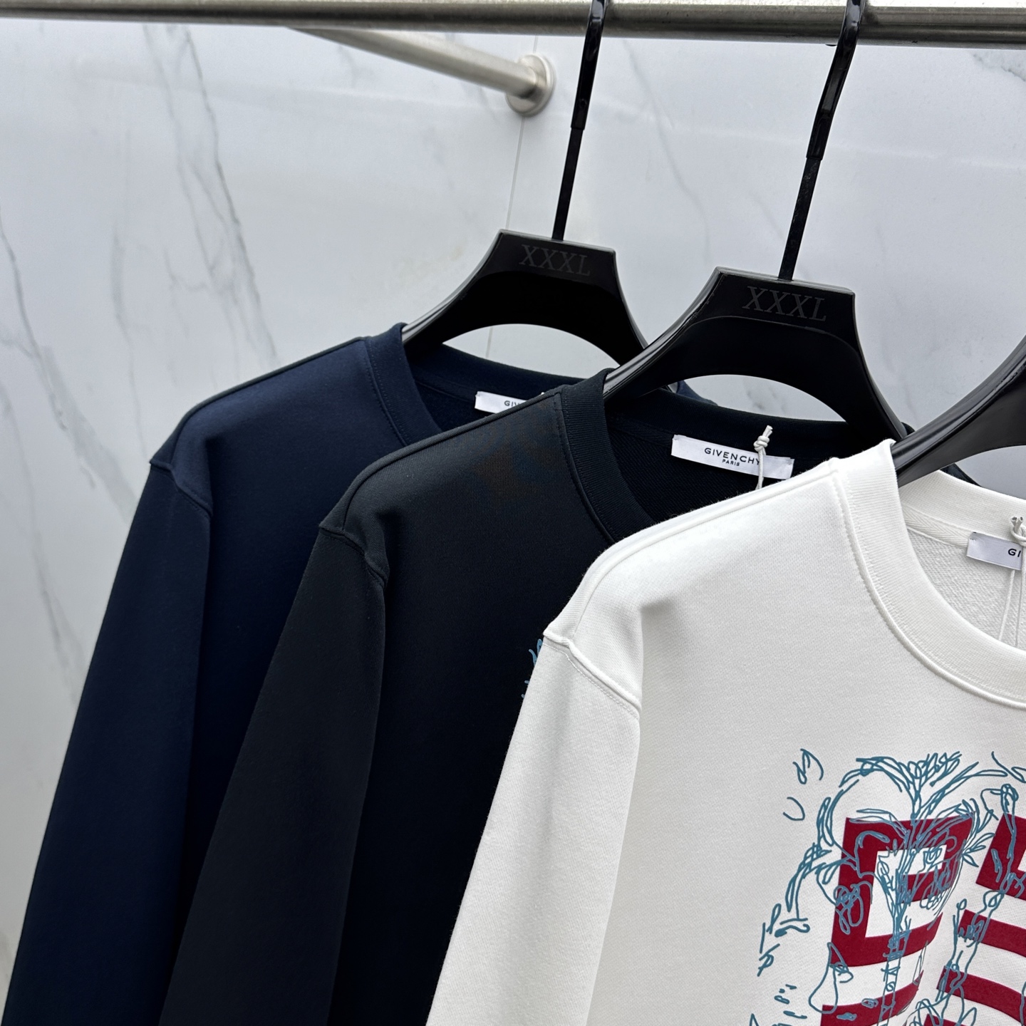 Givenchy Couple Hoodie Cotton Printed M-xxl