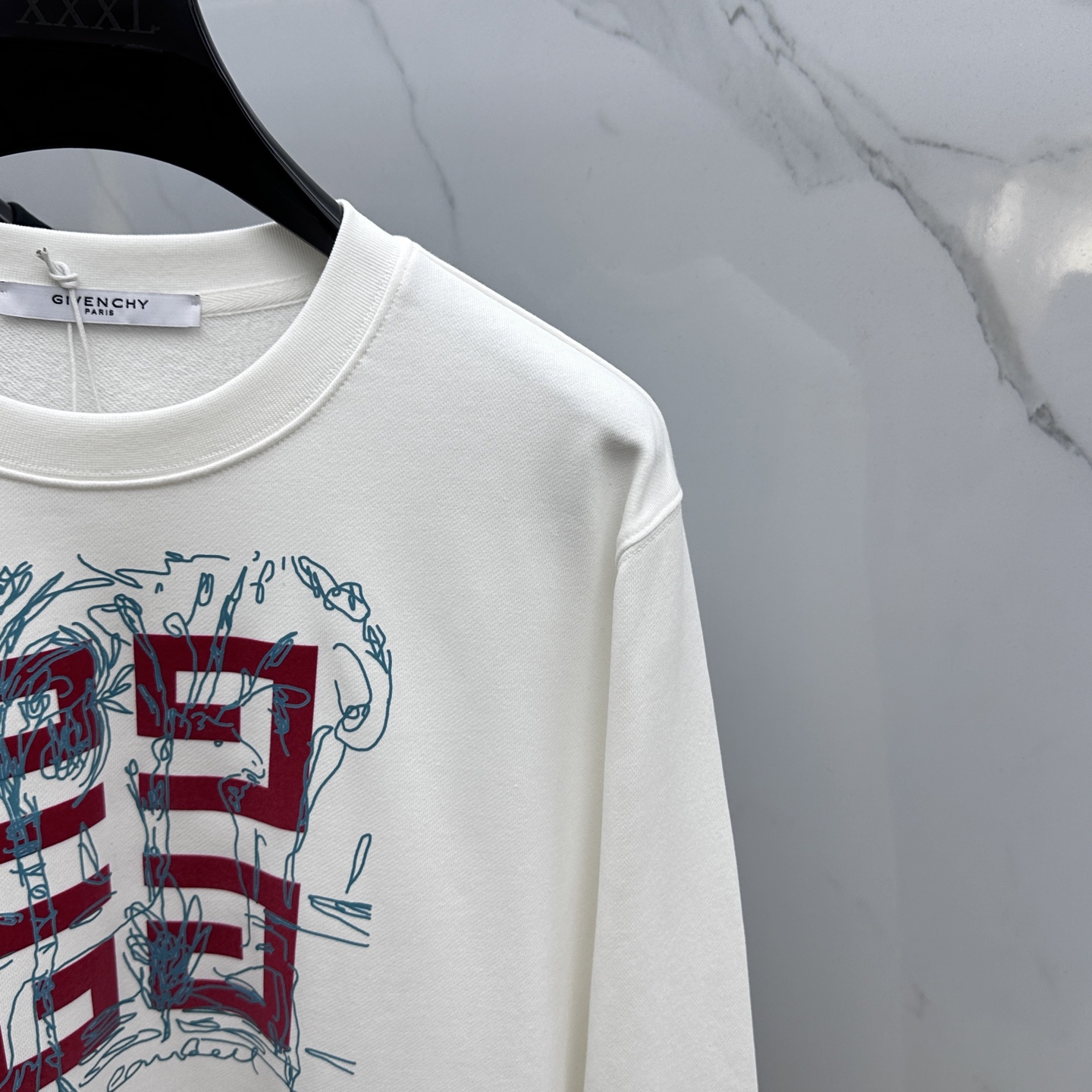 Givenchy Couple Hoodie Cotton Printed M-xxl