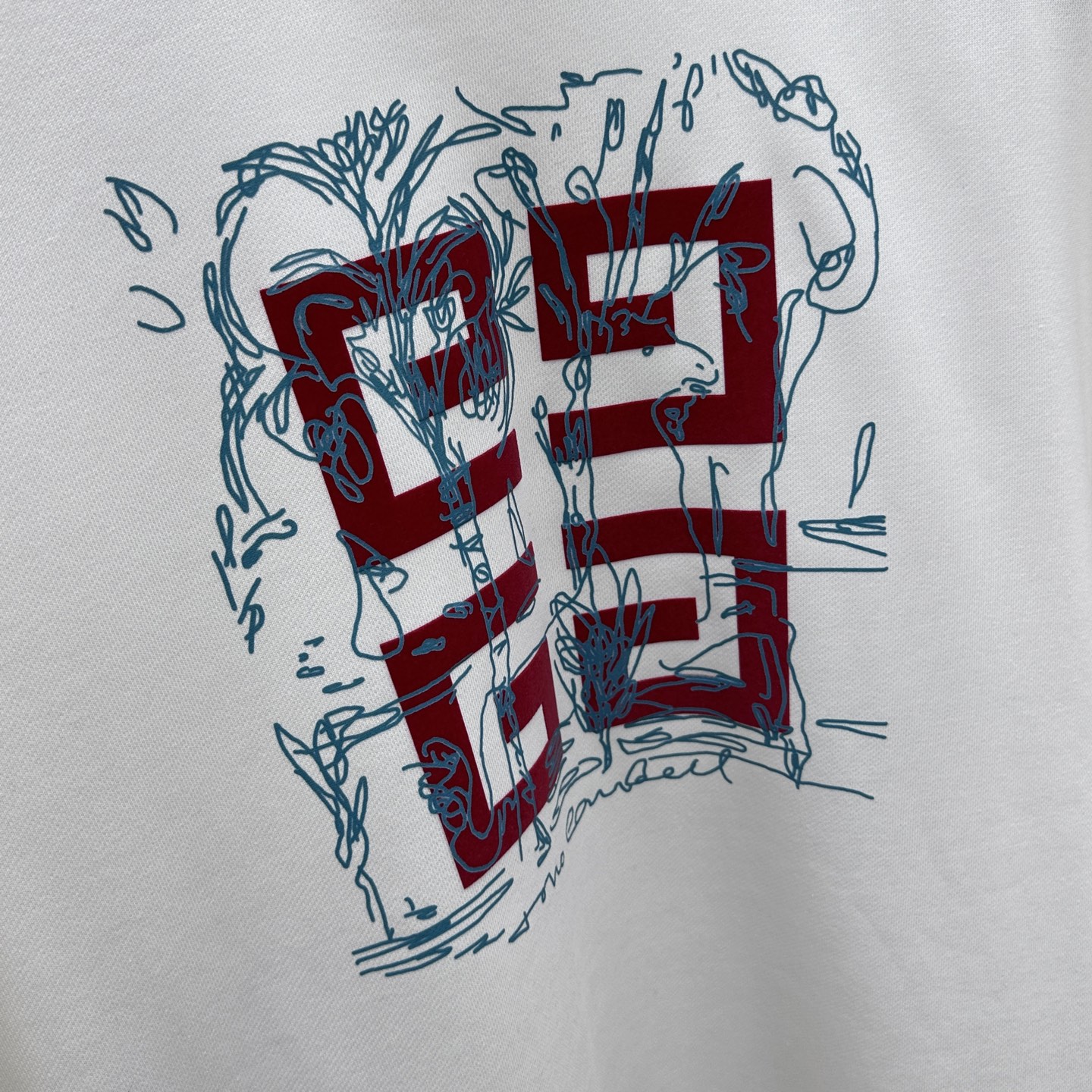 Givenchy Couple Hoodie Cotton Printed M-xxl