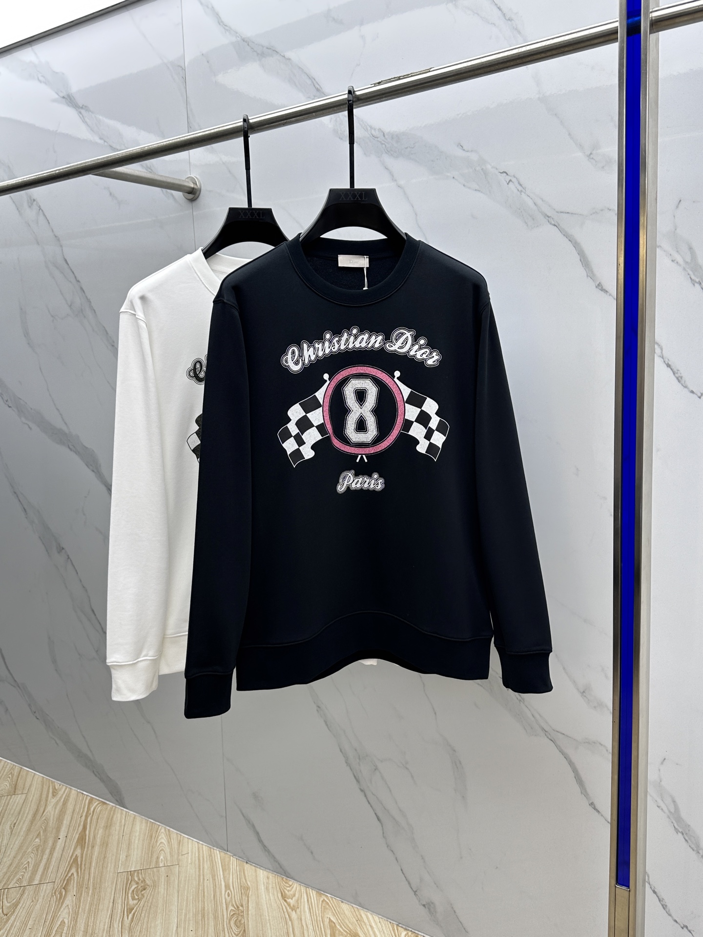 Dior Couple Hoodie Cotton Printed M-xxl