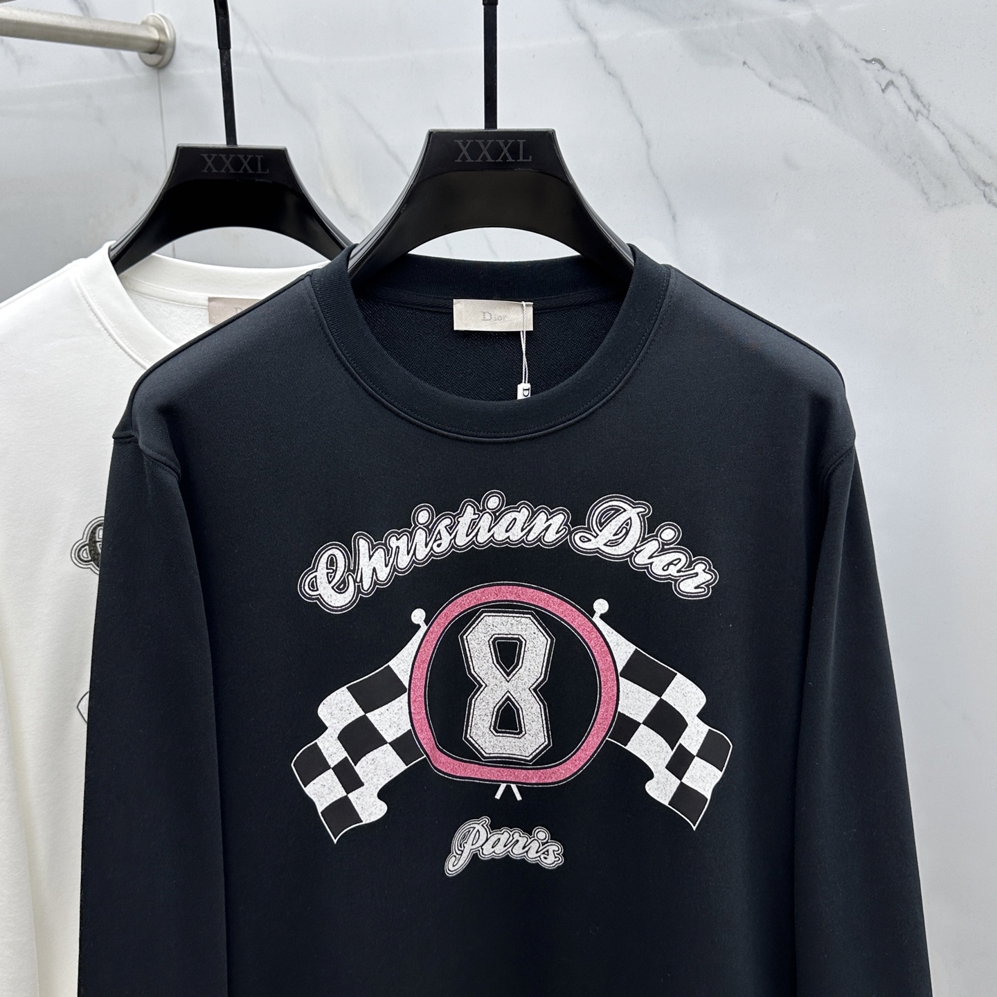 Dior Couple Hoodie Cotton Printed M-xxl