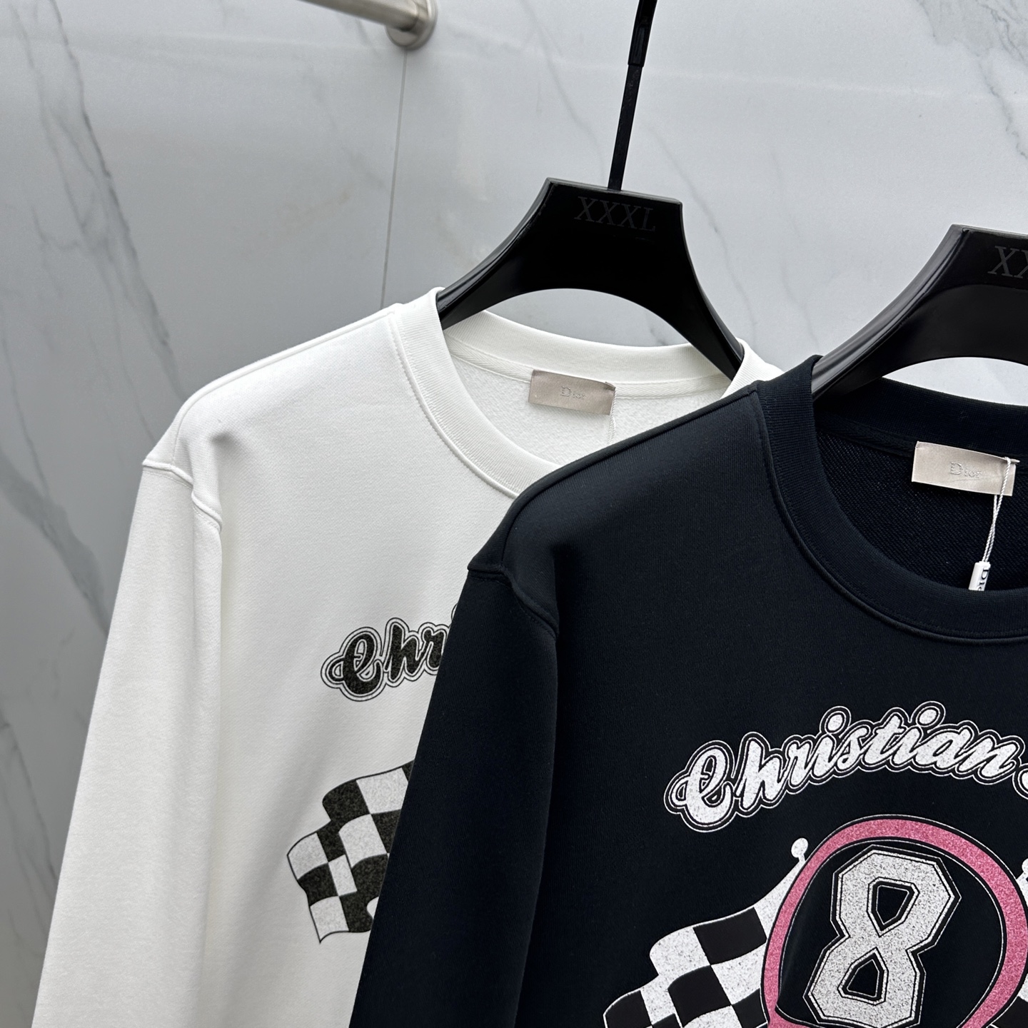 Dior Couple Hoodie Cotton Printed M-xxl