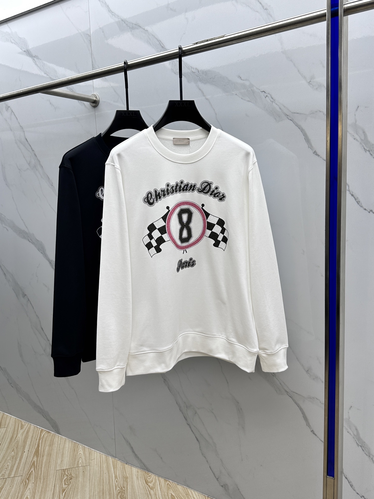 Dior Couple Hoodie Cotton Printed M-xxl