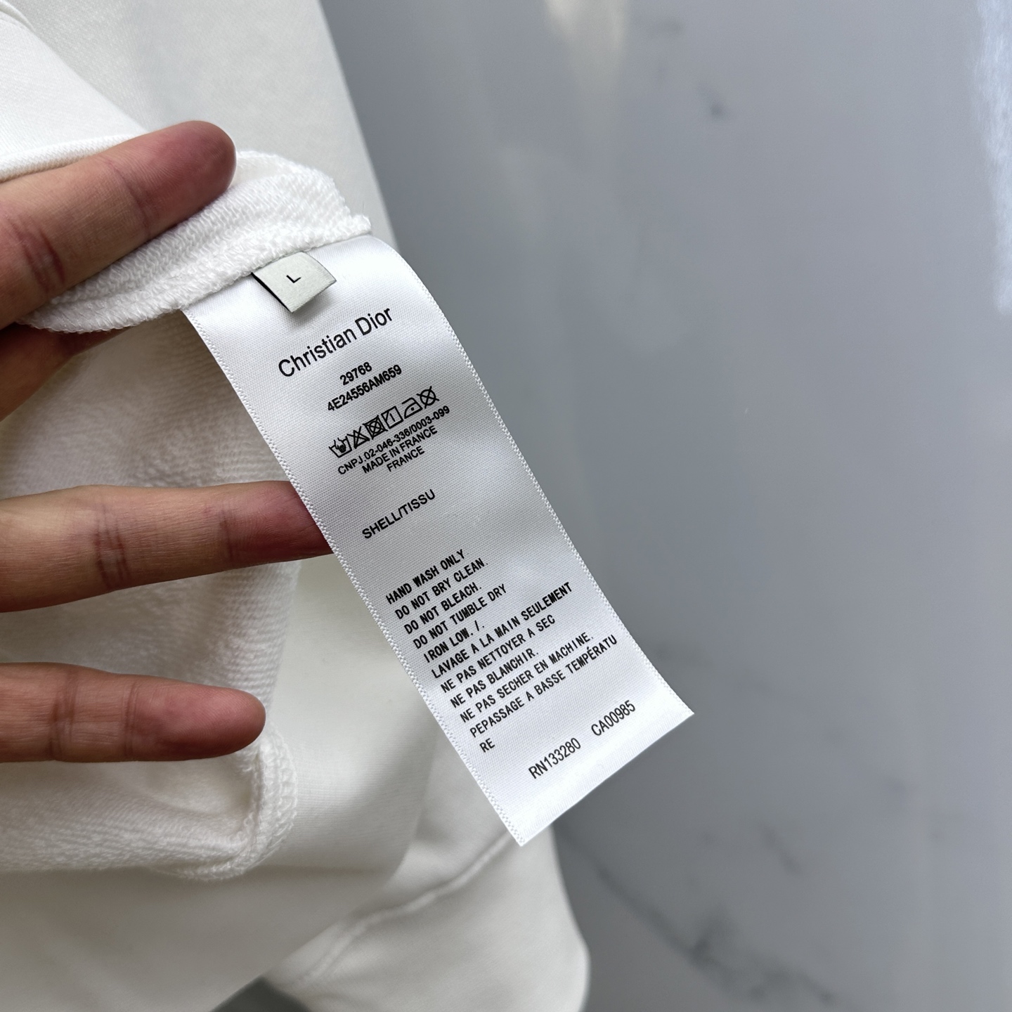 Dior Couple Hoodie Cotton Printed M-xxl