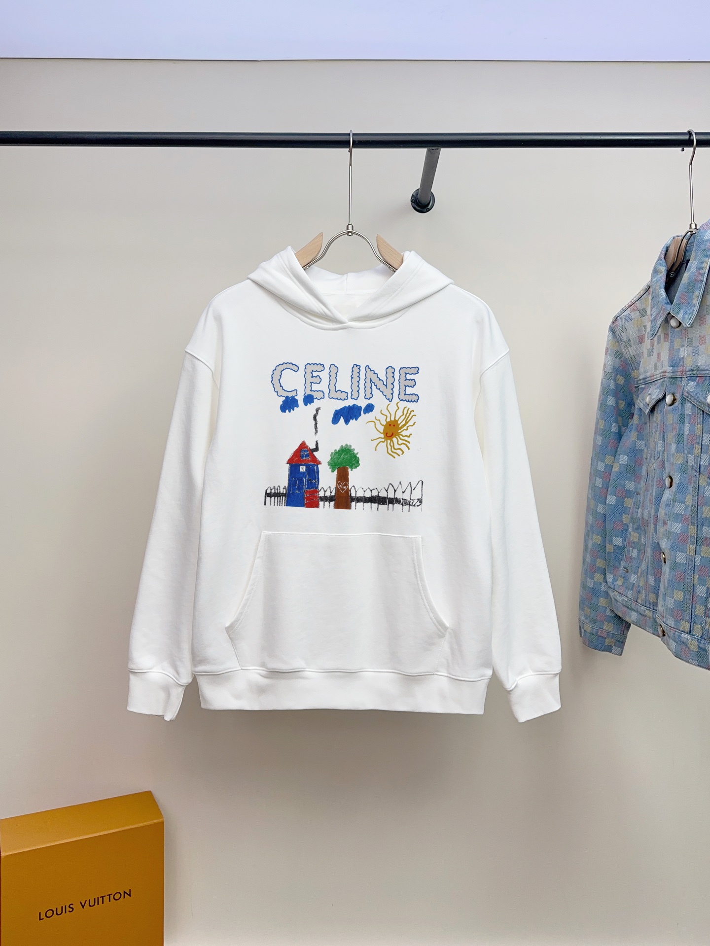Celine Couple Hoodie Cotton Printed M-l-xl-xxl-xxxl