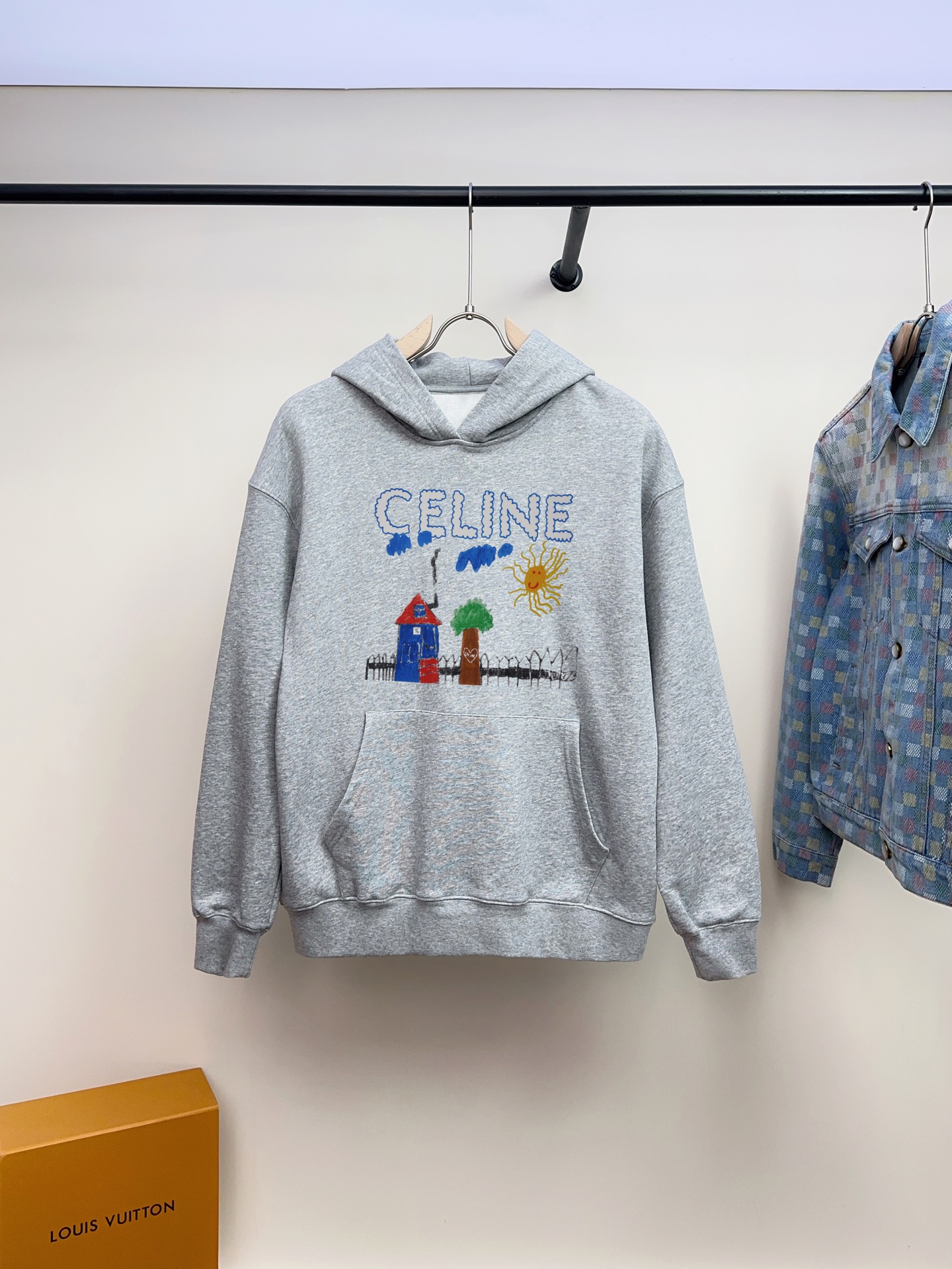 Celine Couple Hoodie Cotton Printed M-l-xl-xxl-xxxl
