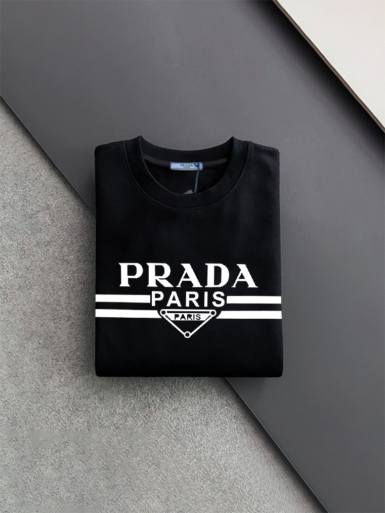 Prada Hoodie Cotton Printed M-l-xl
