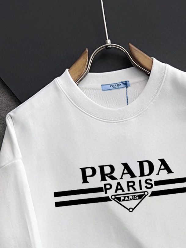Prada Hoodie Cotton Printed M-l-xl