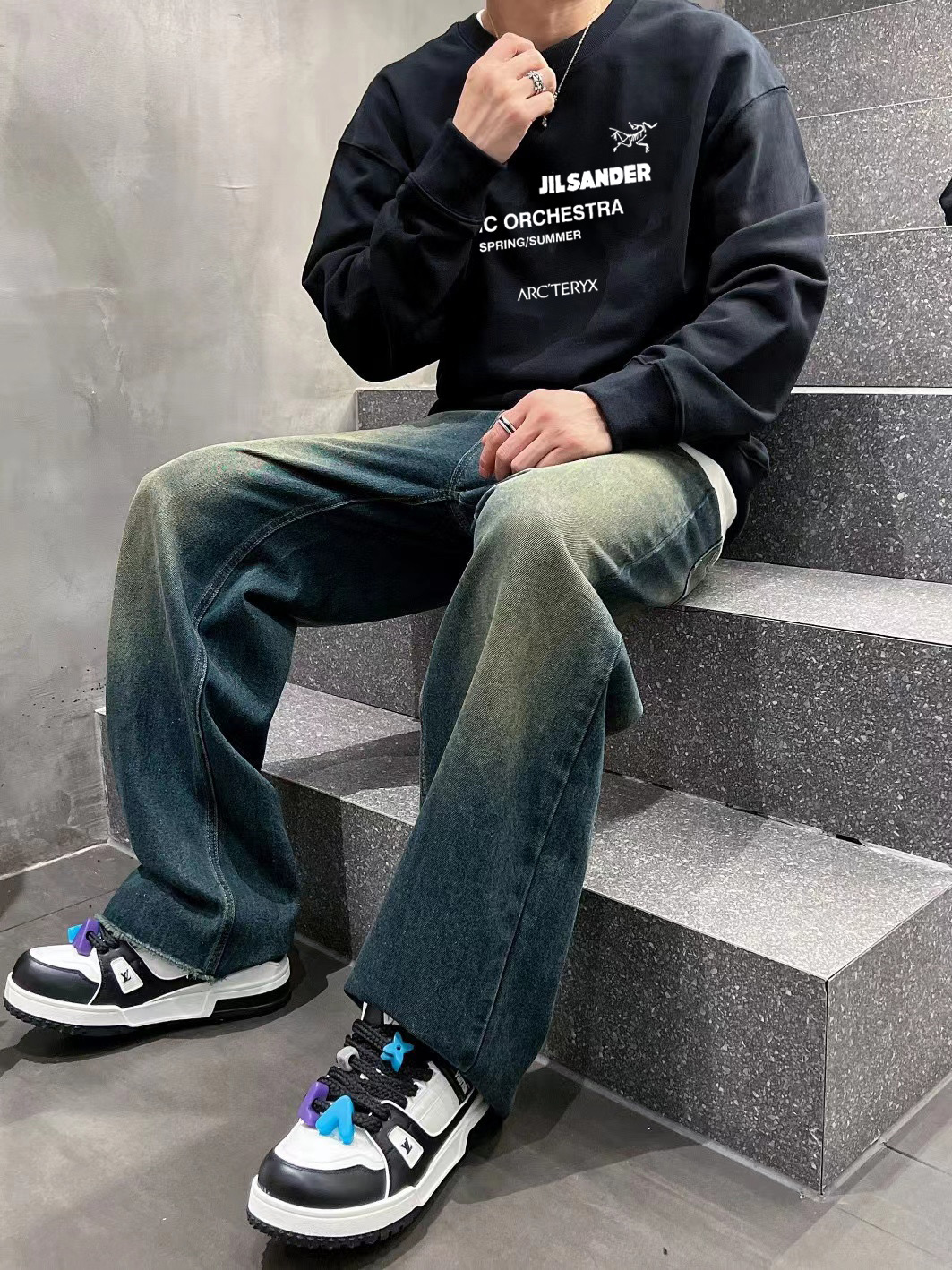 Arcteryx Hoodie Cotton Printed M-l-xl