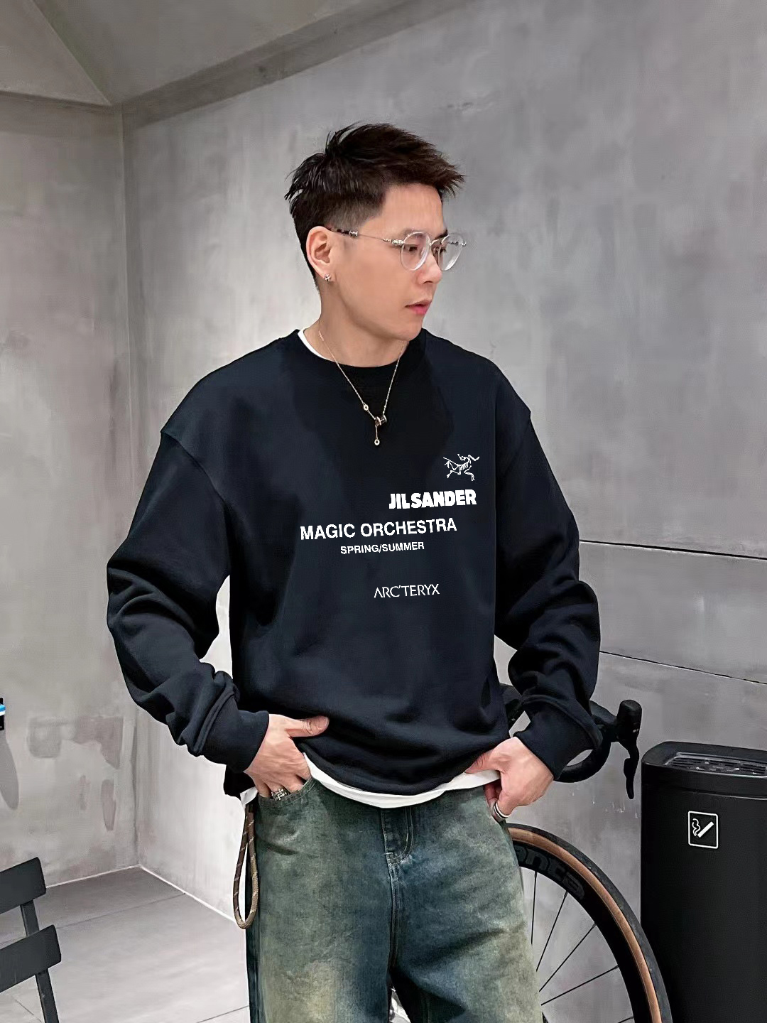 Arcteryx Hoodie Cotton Printed M-l-xl