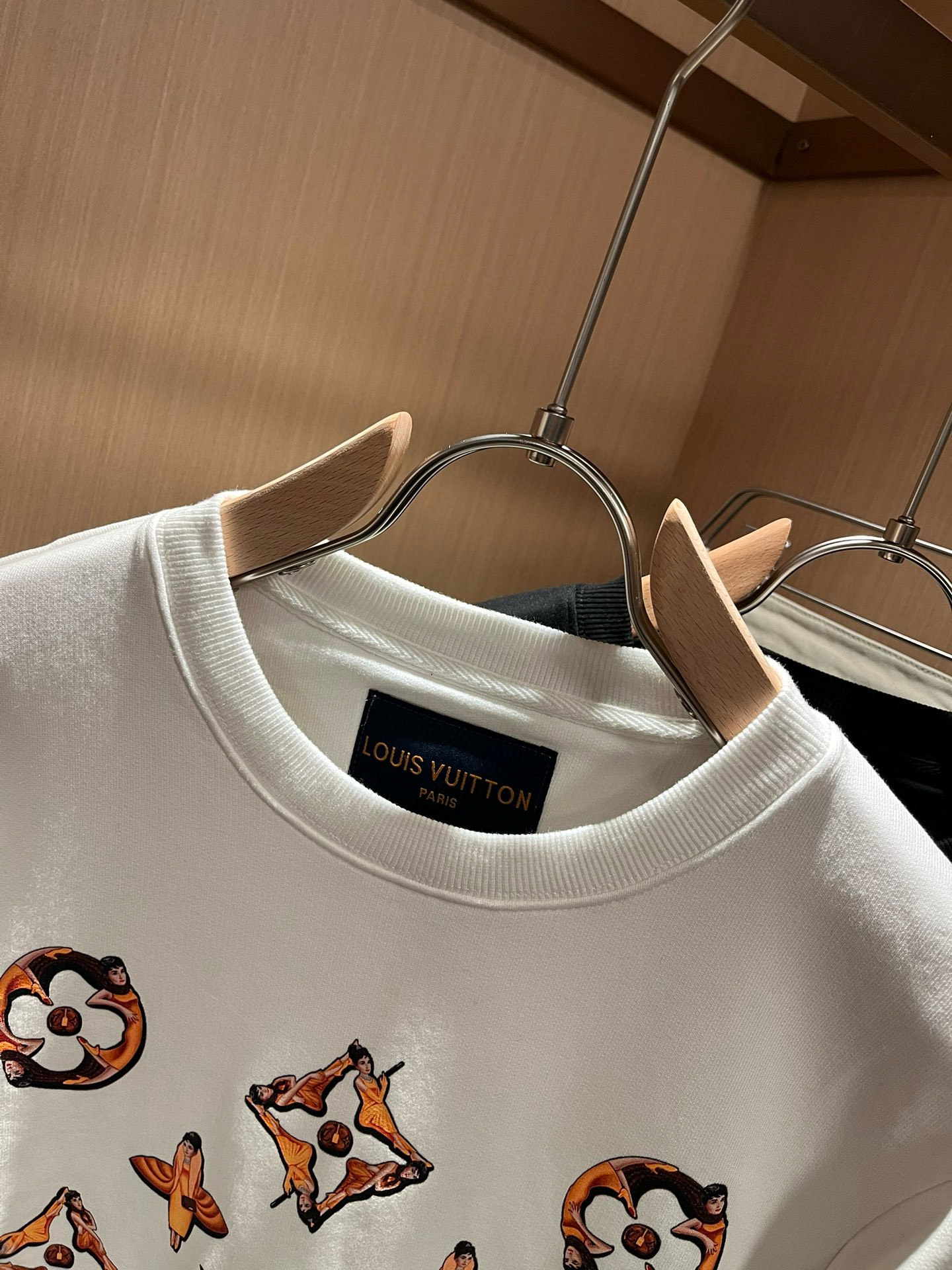 Louis Vuitton Couple Hoodie Cotton Printed S-m-l-xl