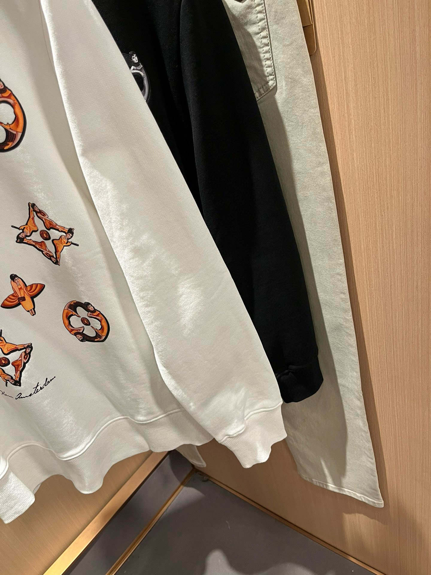 Louis Vuitton Couple Hoodie Cotton Printed S-m-l-xl