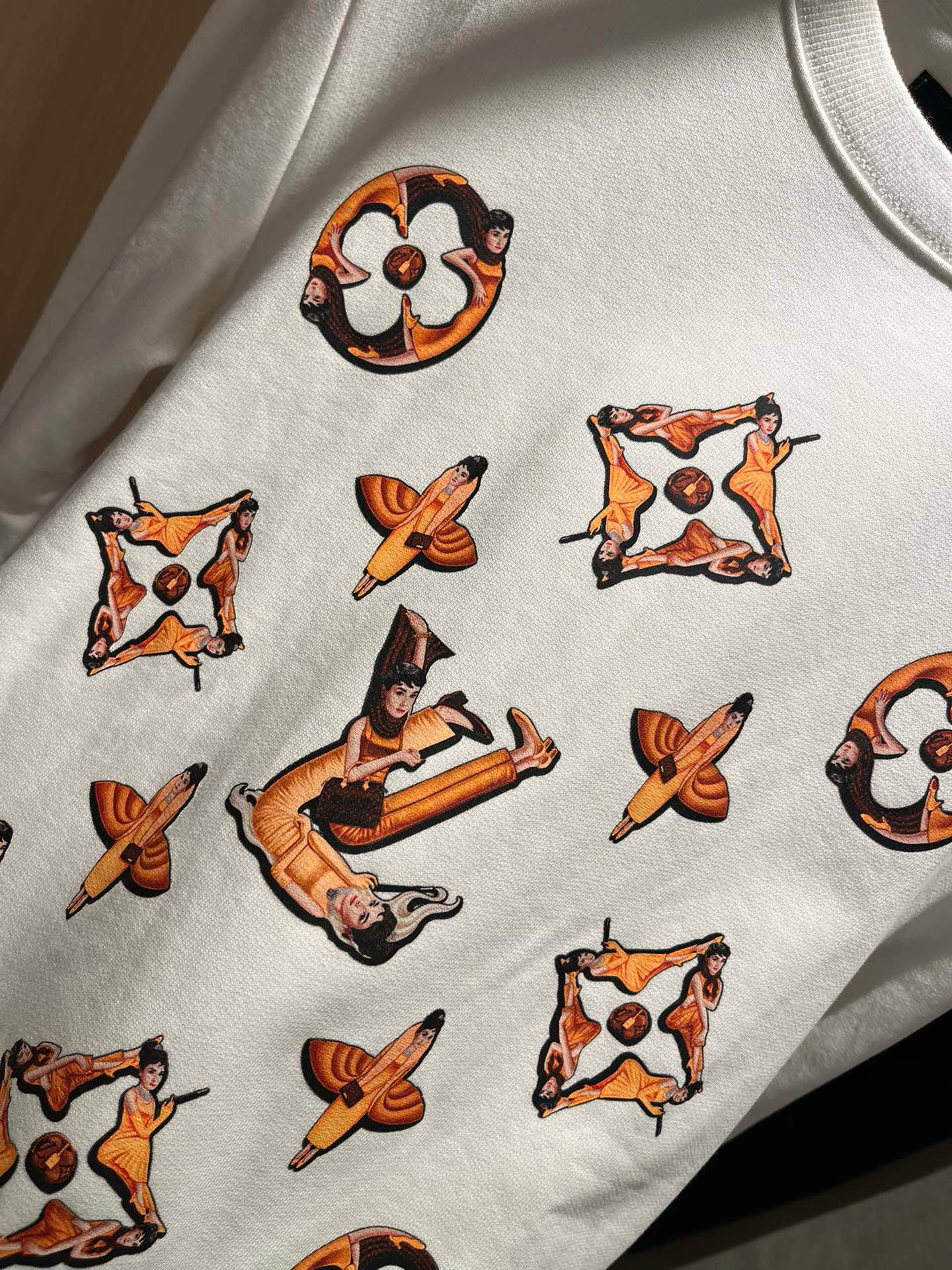 Louis Vuitton Couple Hoodie Cotton Printed S-m-l-xl