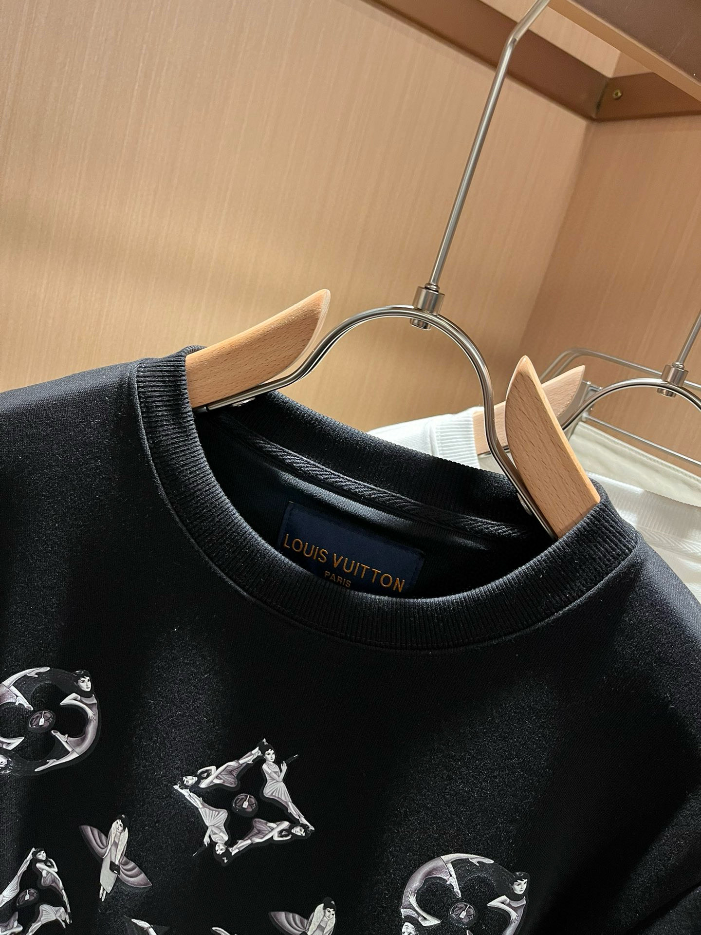 Louis Vuitton Couple Hoodie Cotton Printed S-m-l-xl