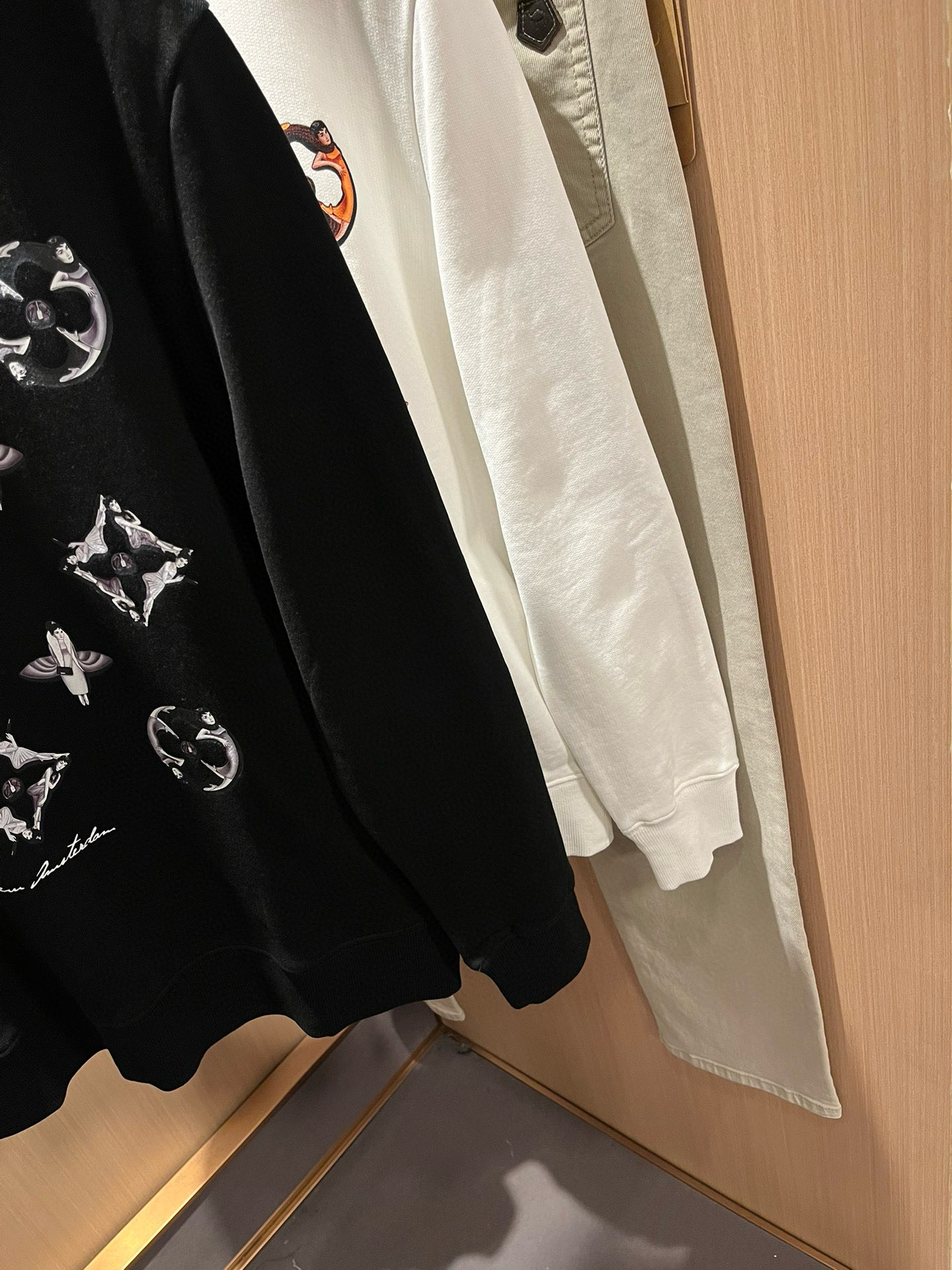 Louis Vuitton Couple Hoodie Cotton Printed S-m-l-xl