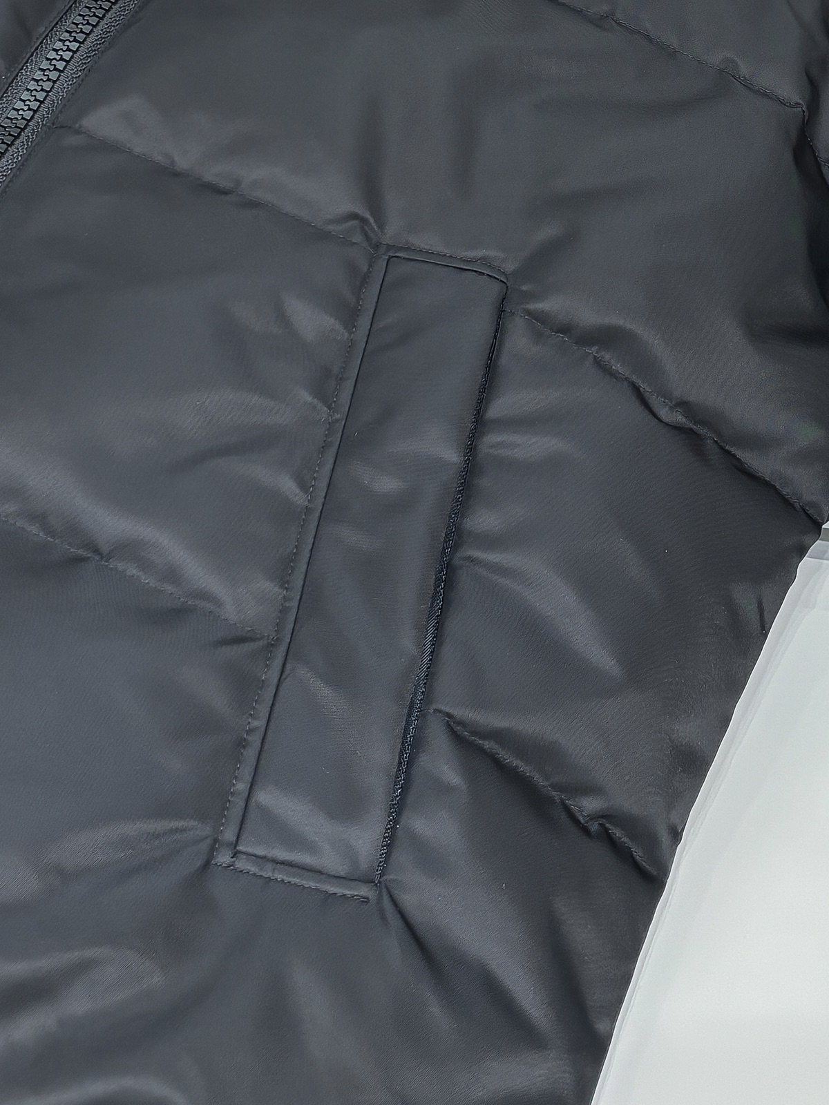 Prada Male Down Jacket Goose Down Black Loose Fit S-m-l-xl