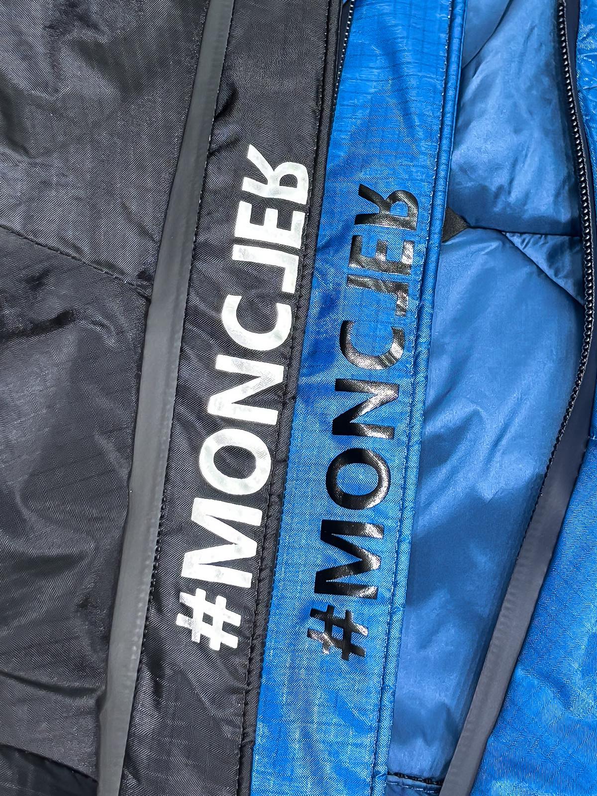 Moncler Male Down Jacket Black Hooded M-l