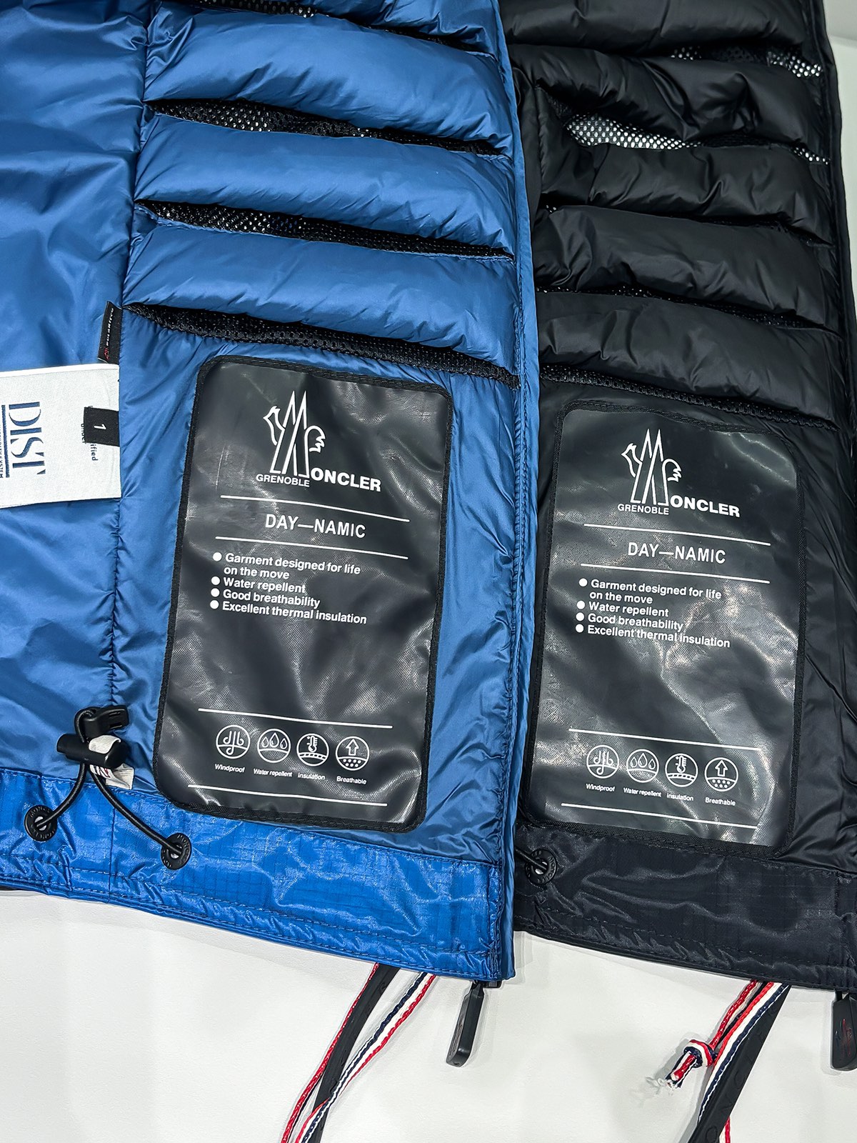 Moncler Male Down Jacket Black Hooded M-l