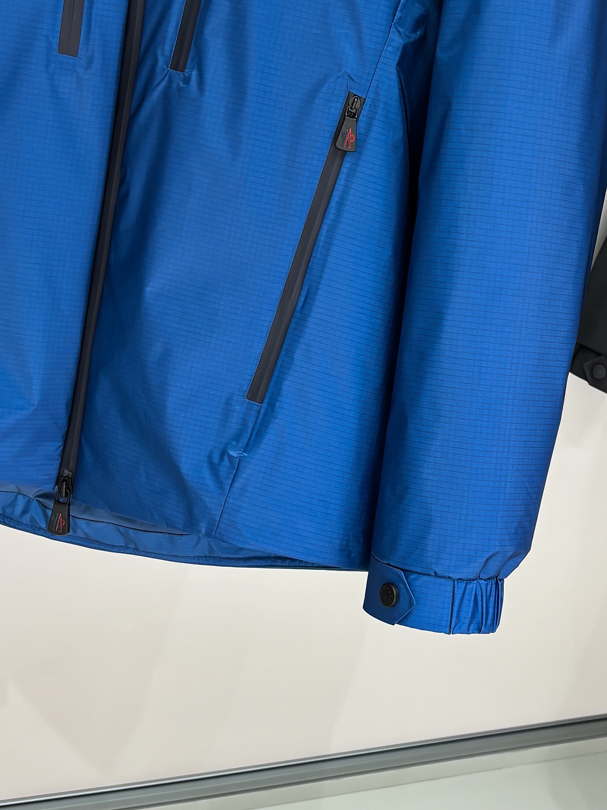 Moncler Male Down Jacket Black Hooded M-l