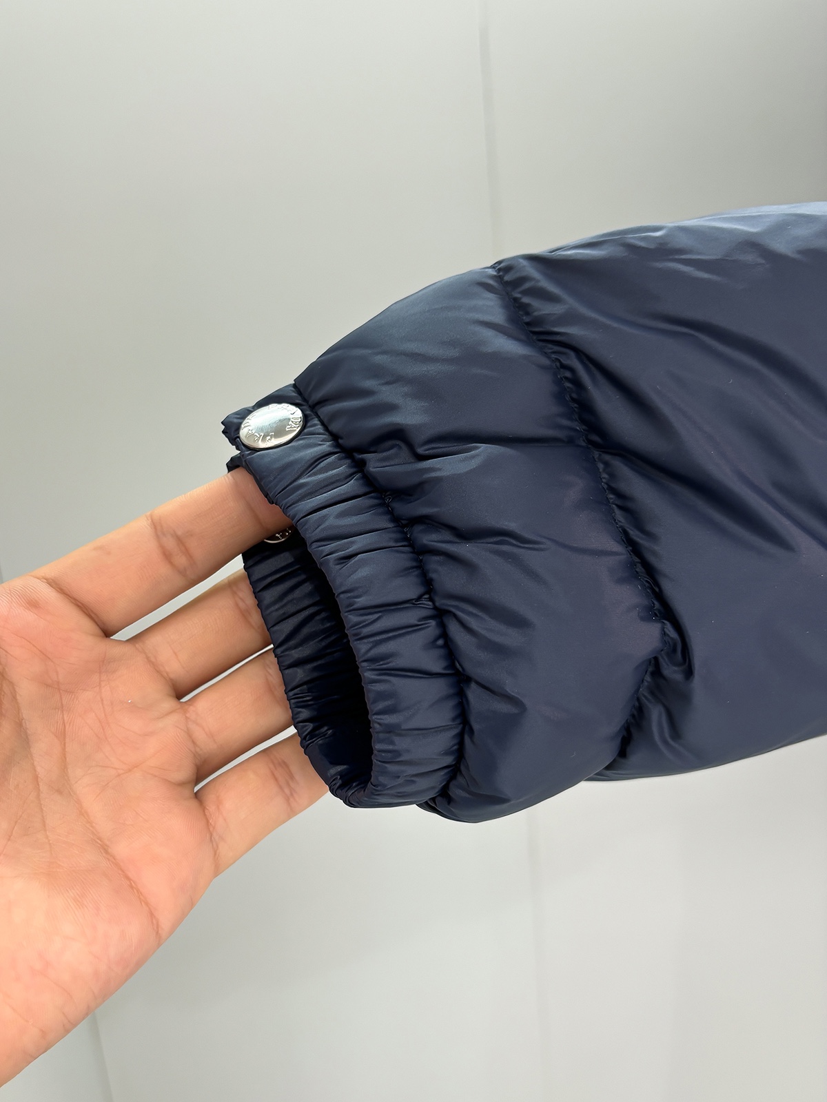 Prada Male Down Jacket Goose Down Black Hooded S-m-l-xl-xxl