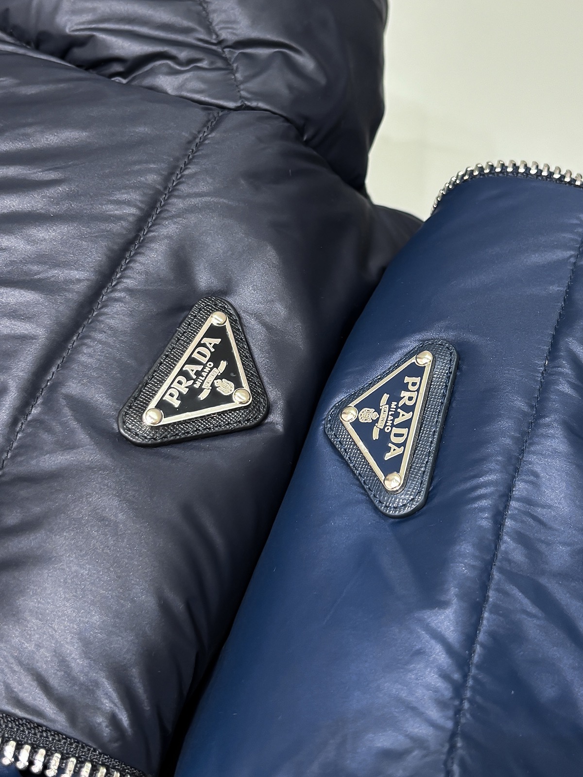 Prada Male Down Jacket Goose Down Black Hooded S-m-l-xl-xxl