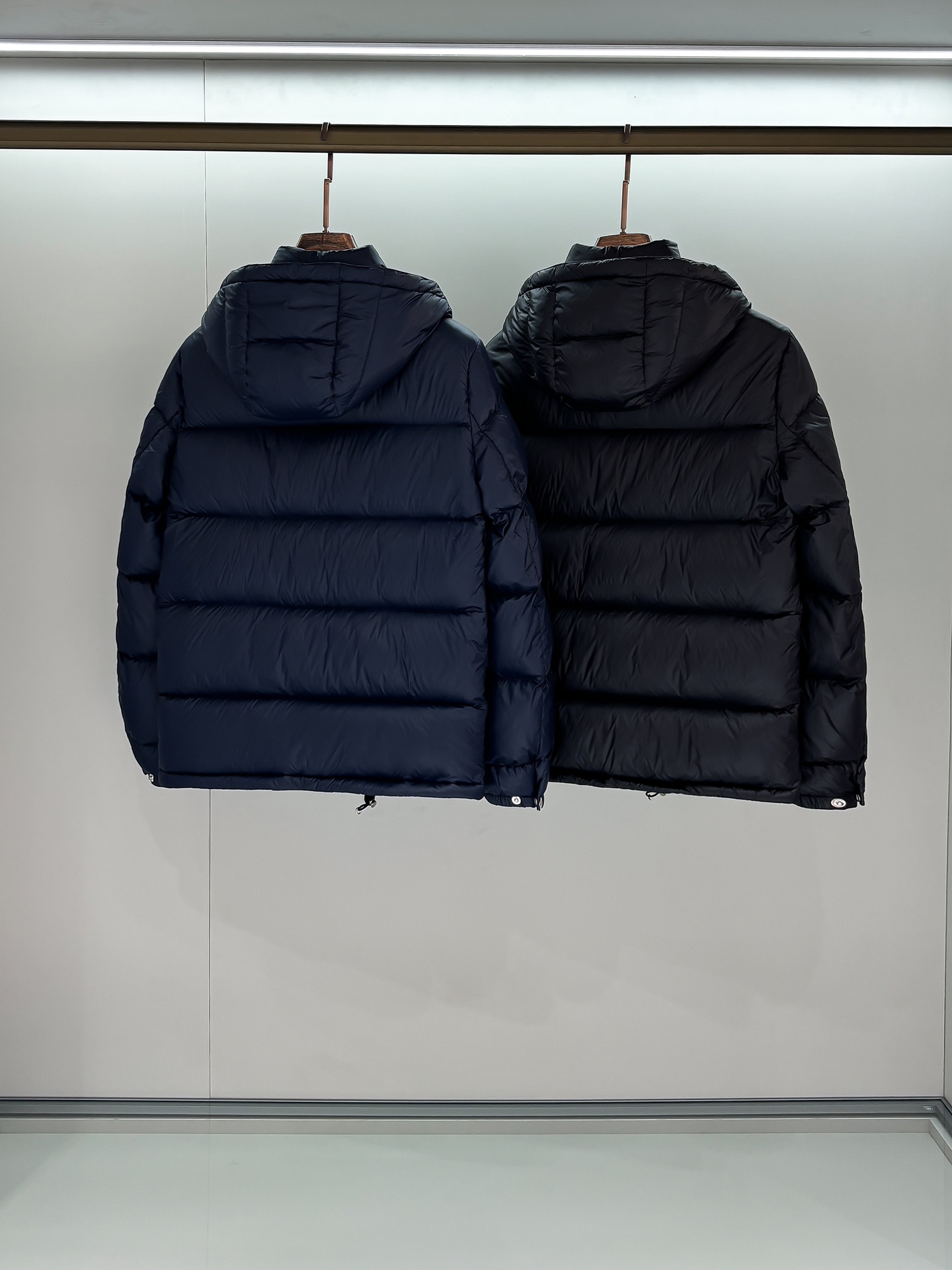 Prada Male Down Jacket Goose Down Black Hooded S-m-l-xl-xxl