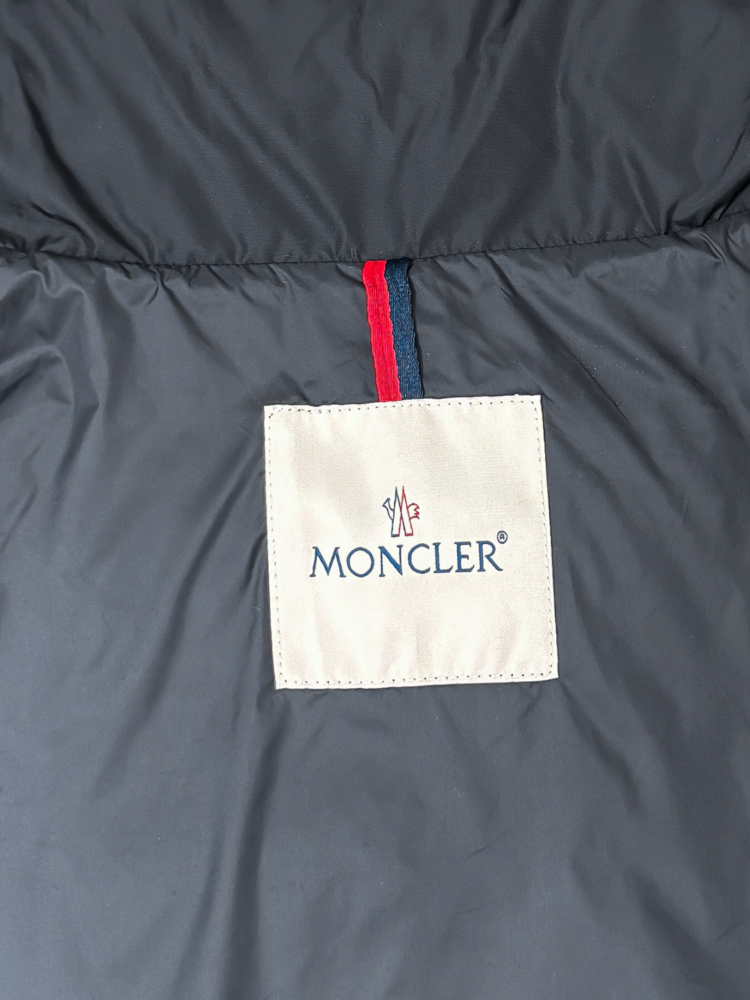 Moncler Couple Down Jacket White Duck Down Black Hooded M-l