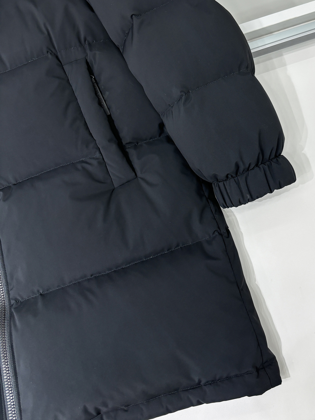 Louis Vuitton Male Down Jacket Goose Down Blue Hooded L