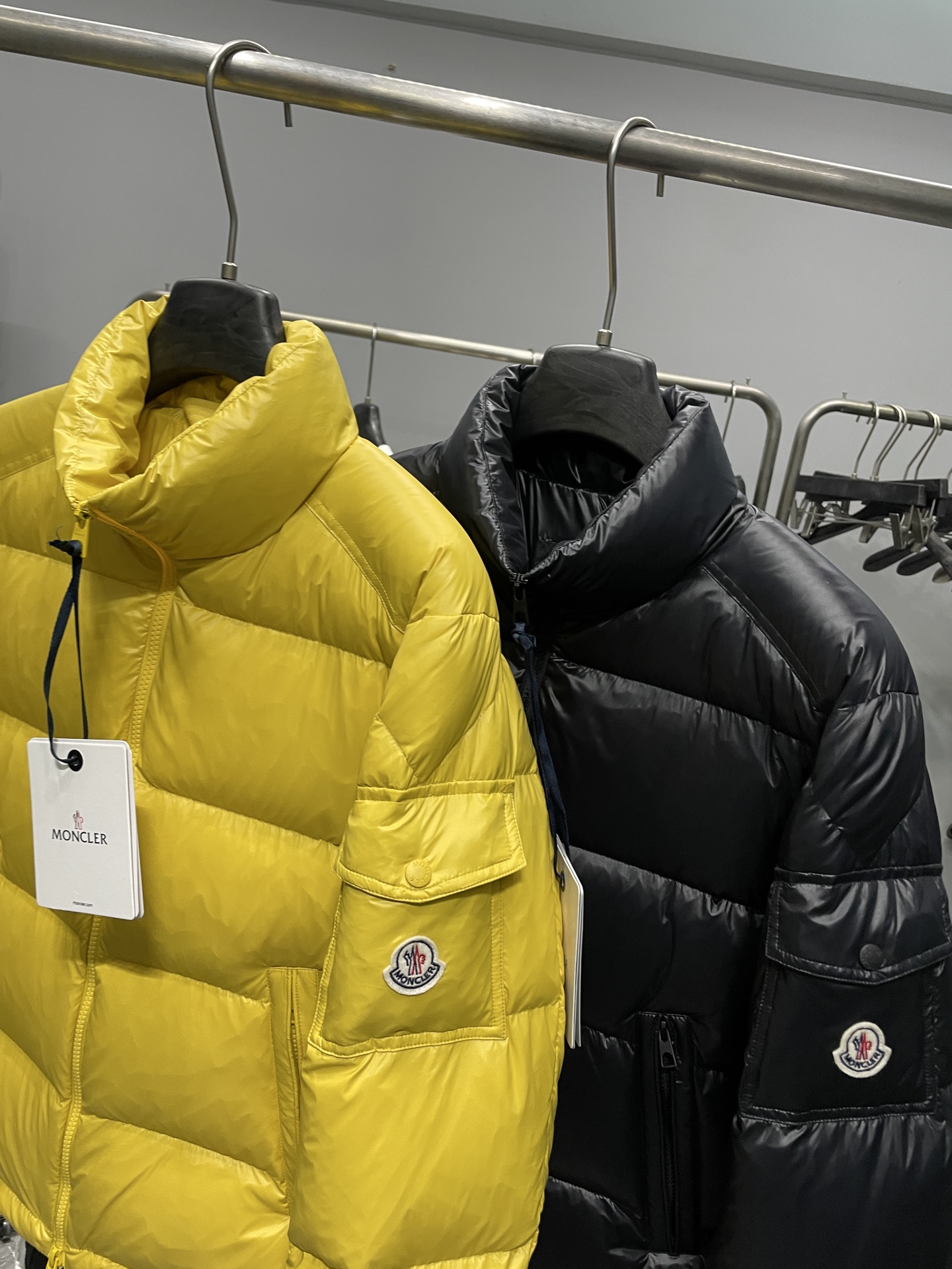 Moncler Male Down Jacket Black S-m-l