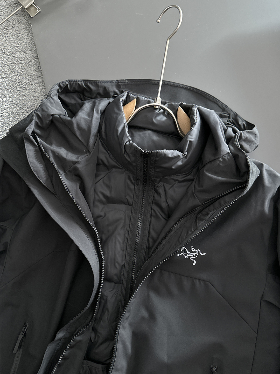 Arcteryx Couple Down Jacket Goose Down L-xl