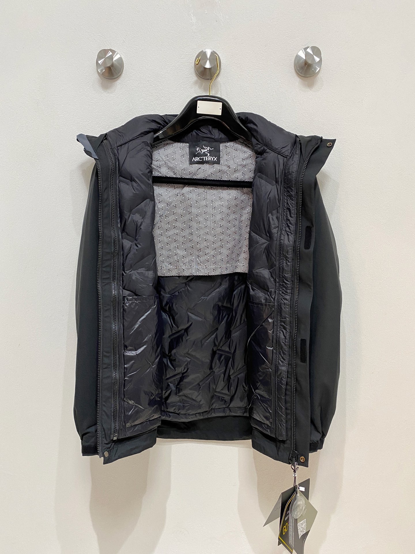 Arcteryx Down Jacket Goose Down Hooded M-l-xxxl