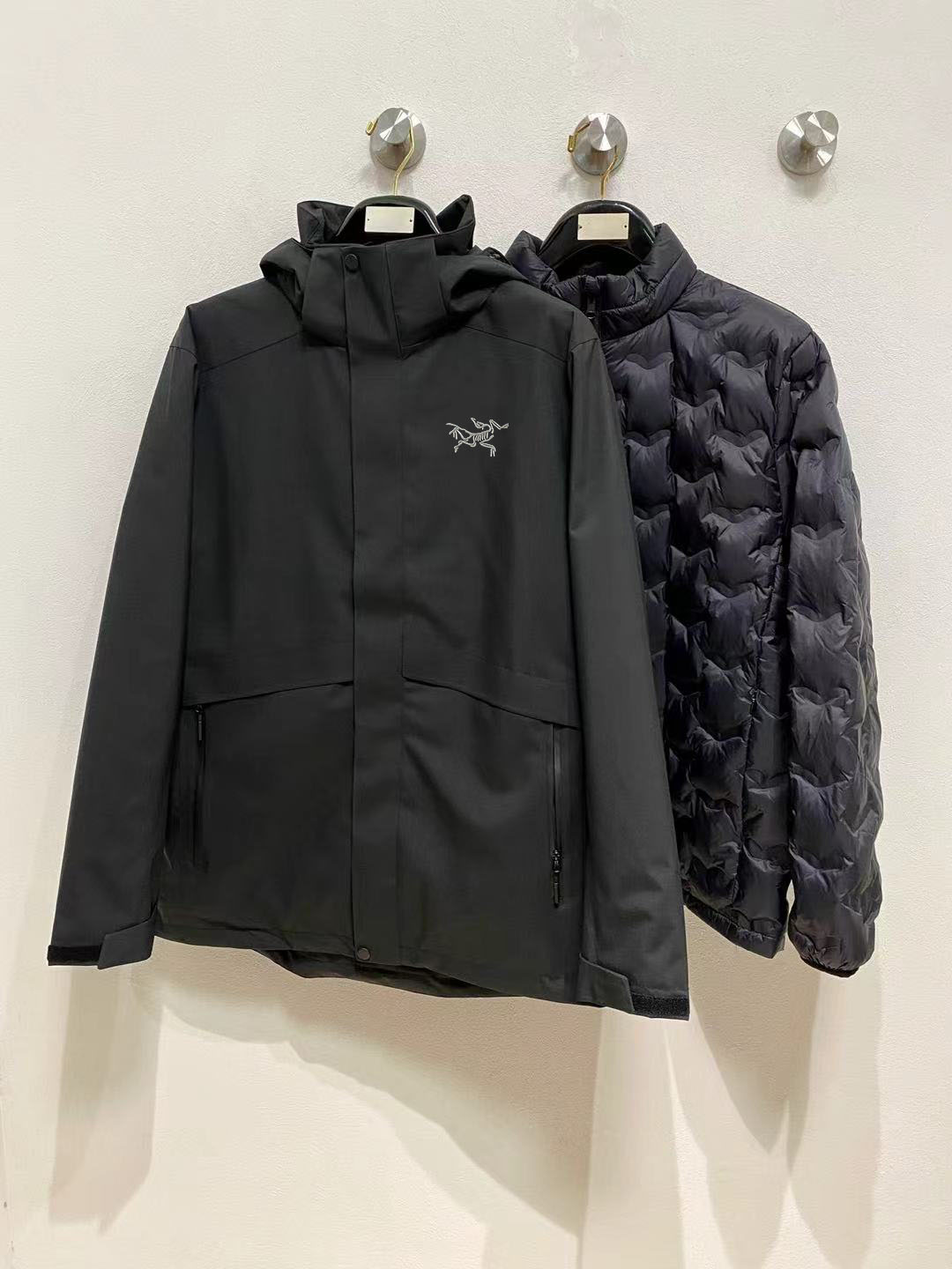 Arcteryx Down Jacket Goose Down Hooded M-l-xxxl