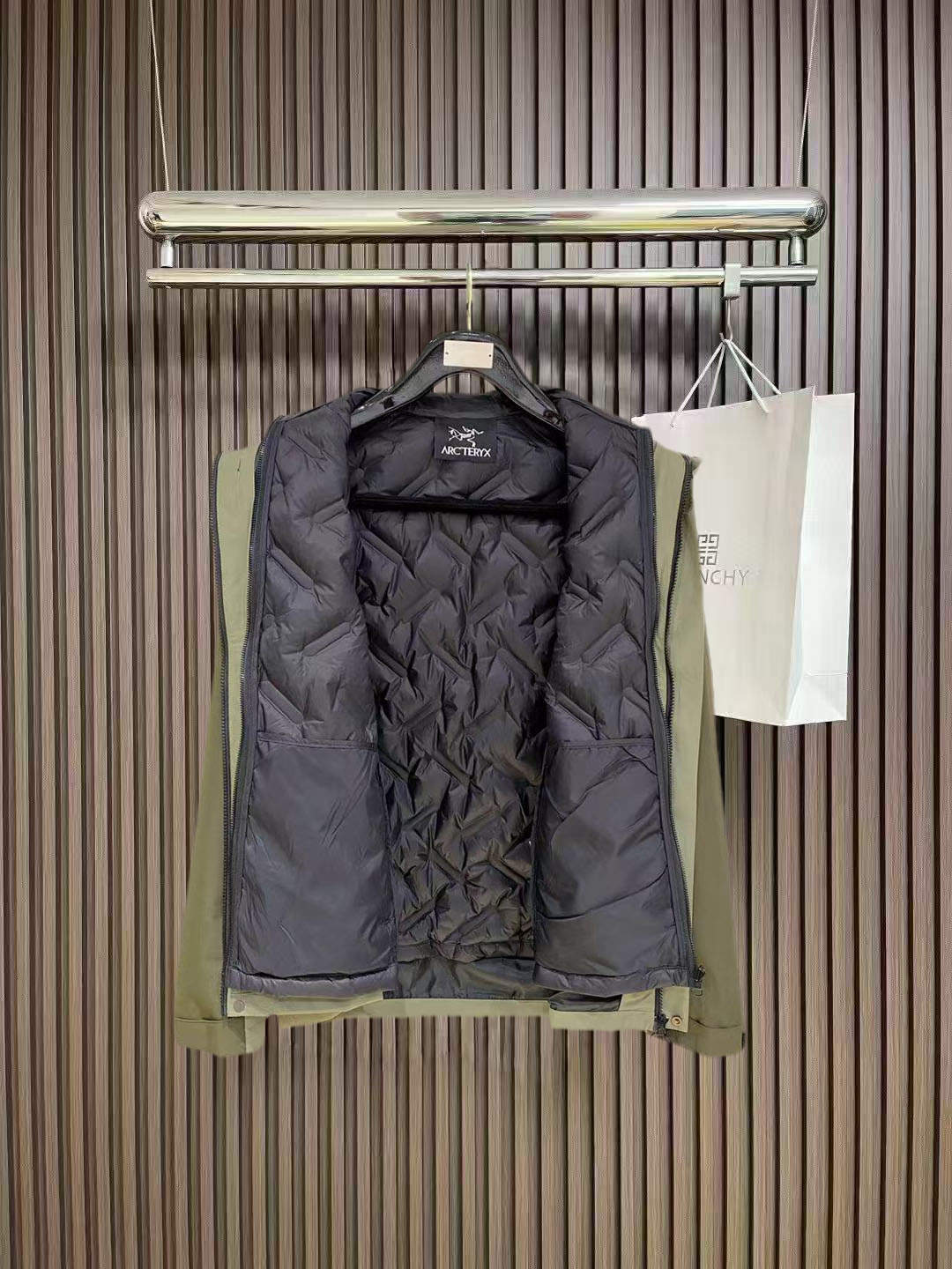 Arcteryx Down Jacket Goose Down Hooded M-l-xxxl