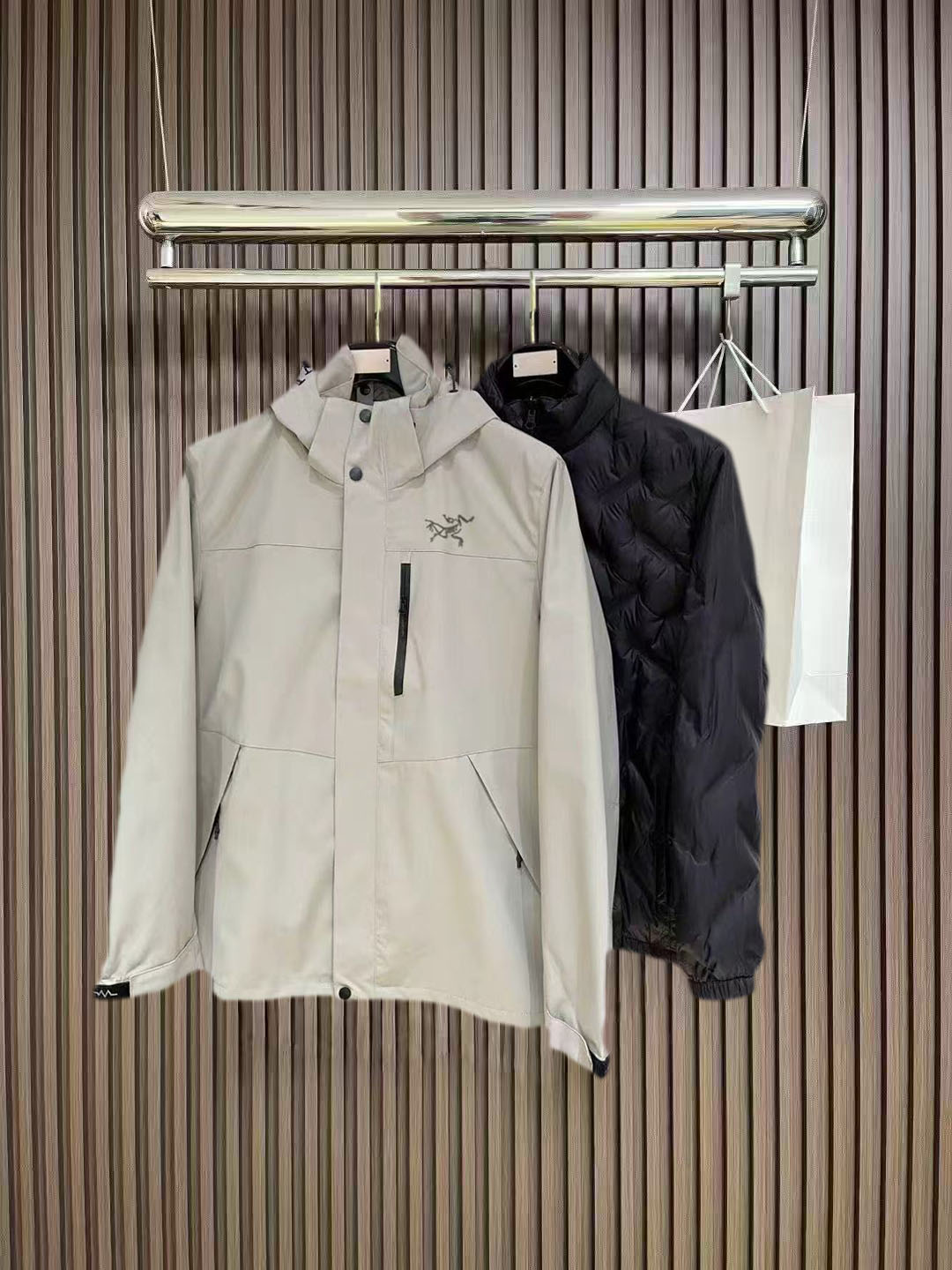 Arcteryx Down Jacket Goose Down Hooded M-l-xxxl