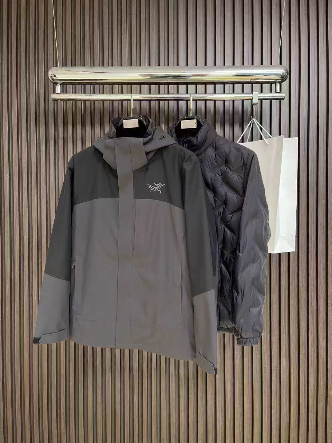 Arcteryx Down Jacket Goose Down Hooded M-l-xxxl