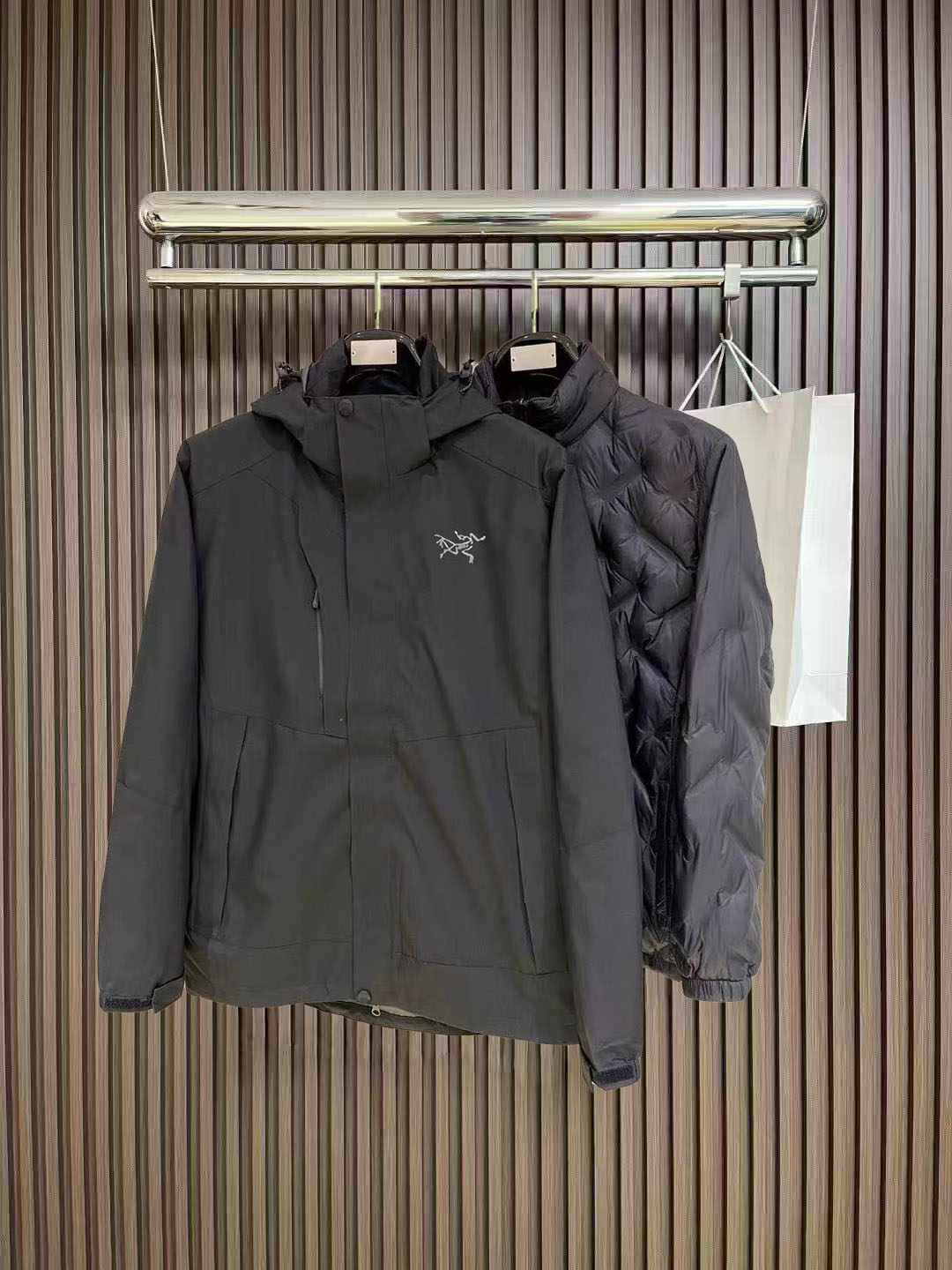 Arcteryx Down Jacket Goose Down Hooded M-l-xxxl