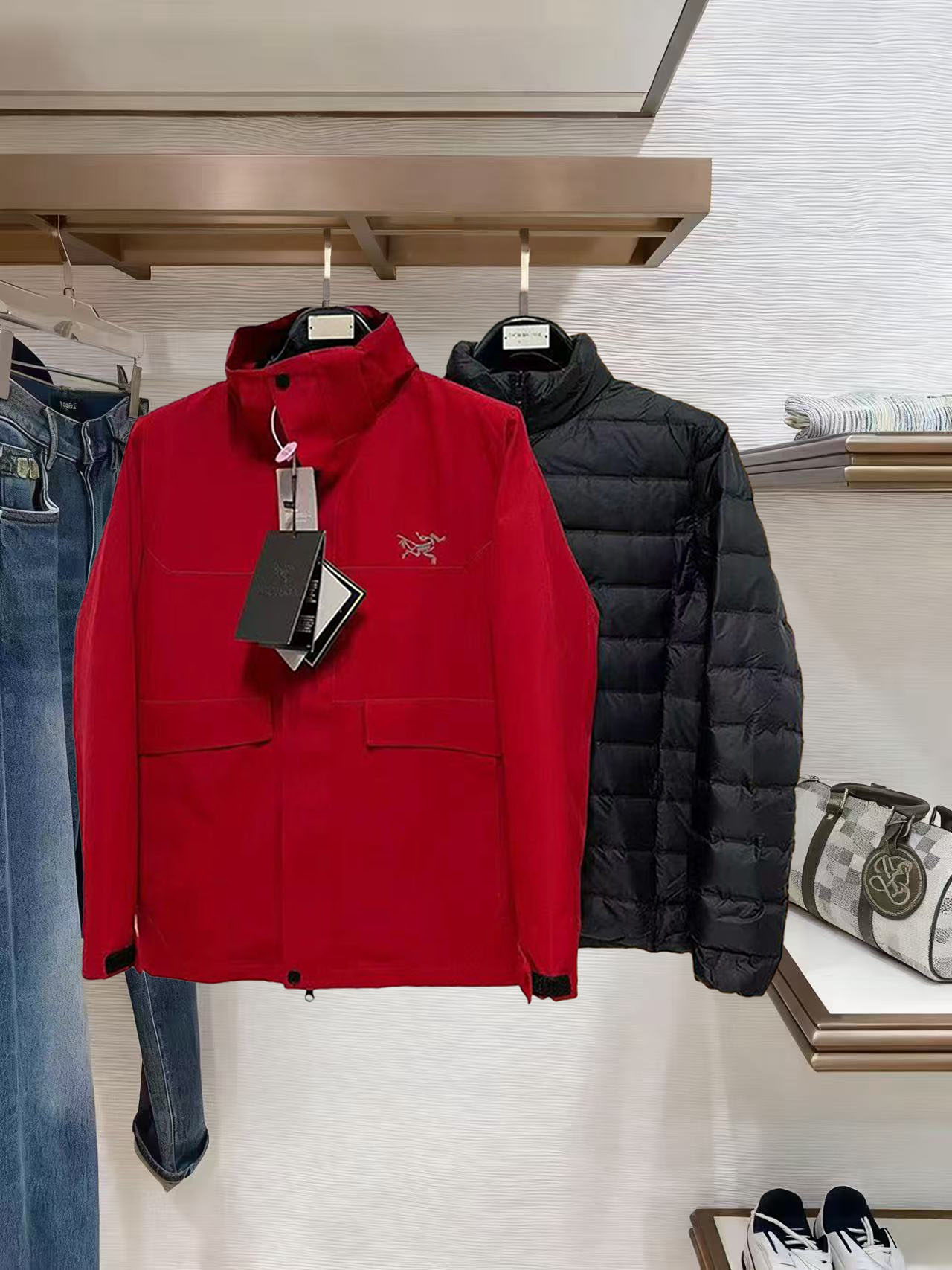 Arcteryx Down Jacket Goose Down Hooded M-l-xxxl