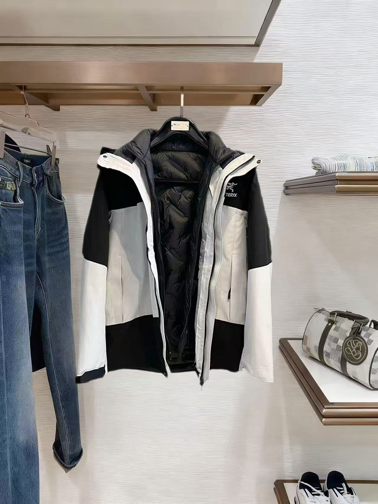 Arcteryx Down Jacket Goose Down Hooded M-l-xxxl