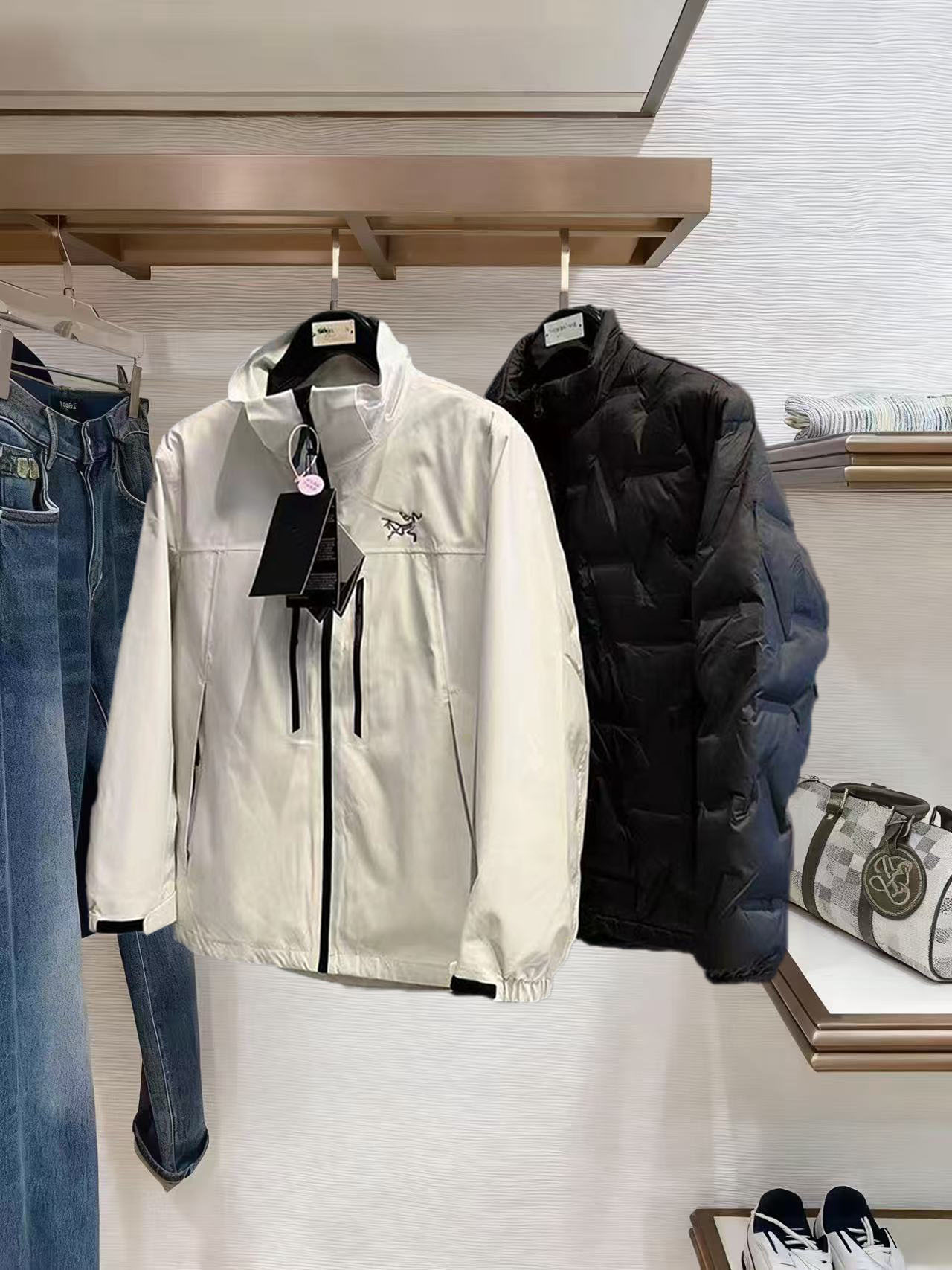 Arcteryx Down Jacket Goose Down Hooded M-l-xxxl