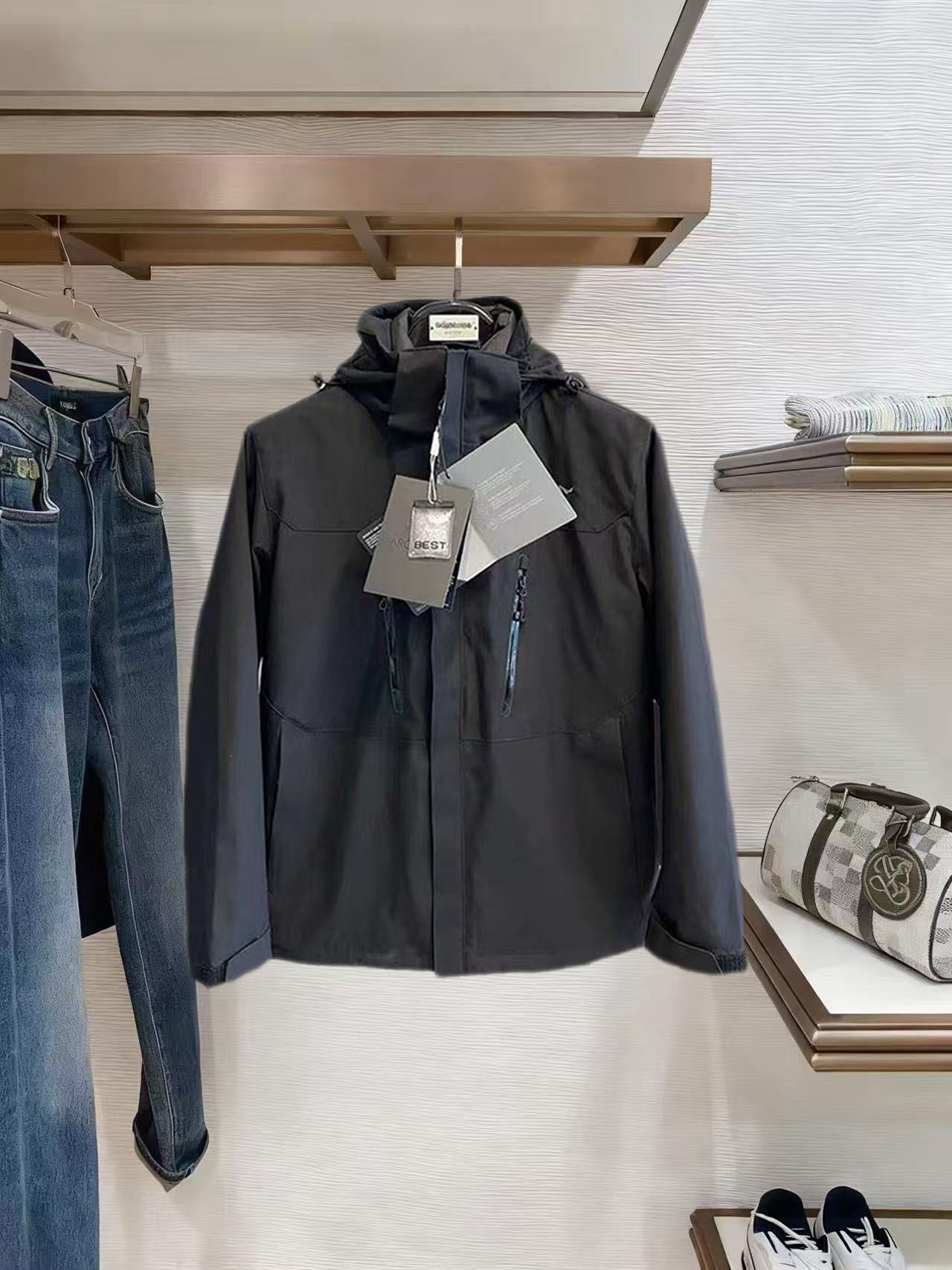 Arcteryx Down Jacket Goose Down Hooded M-l-xxxl